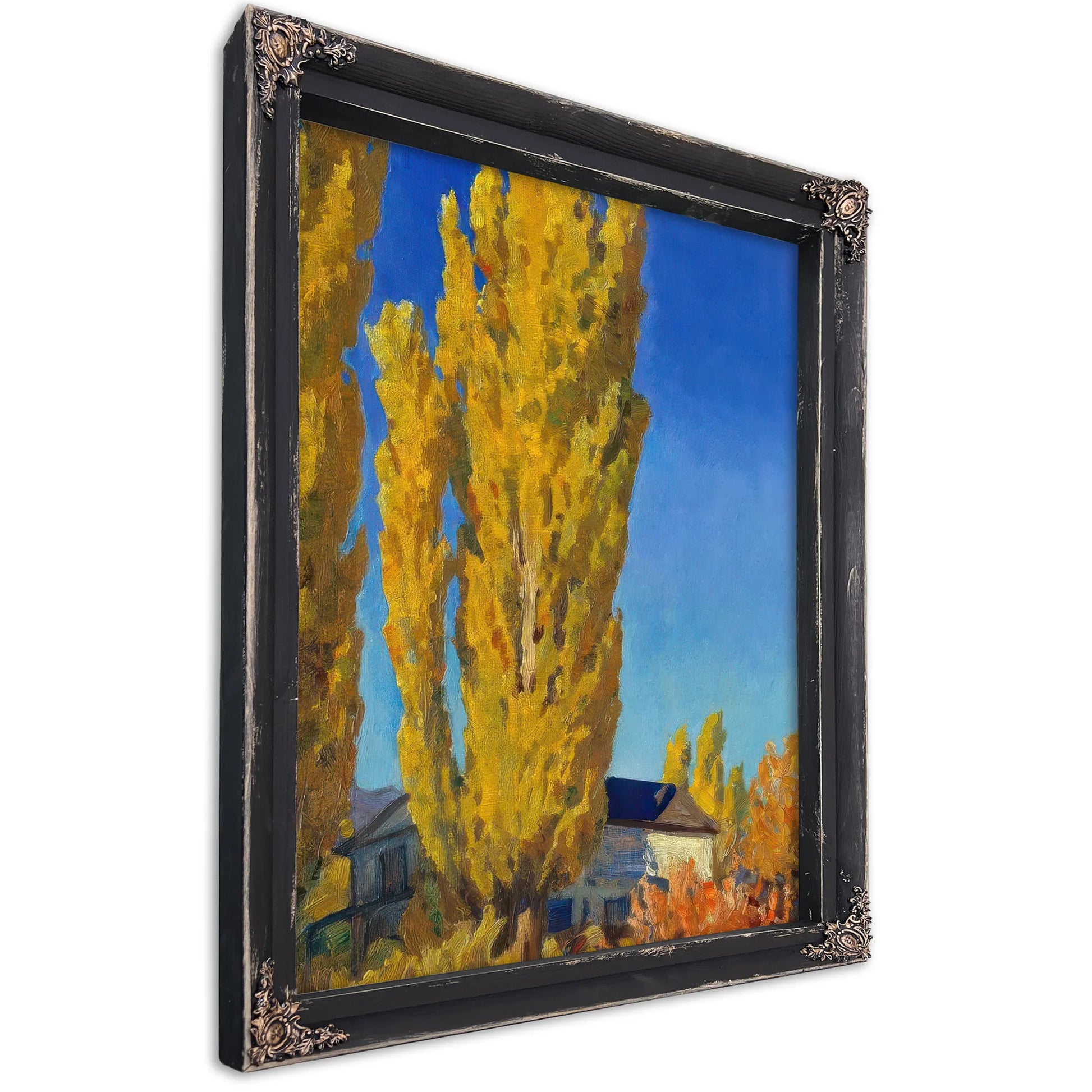 Poplars Of Old Carson By Maynard Dixon Fine Art Print