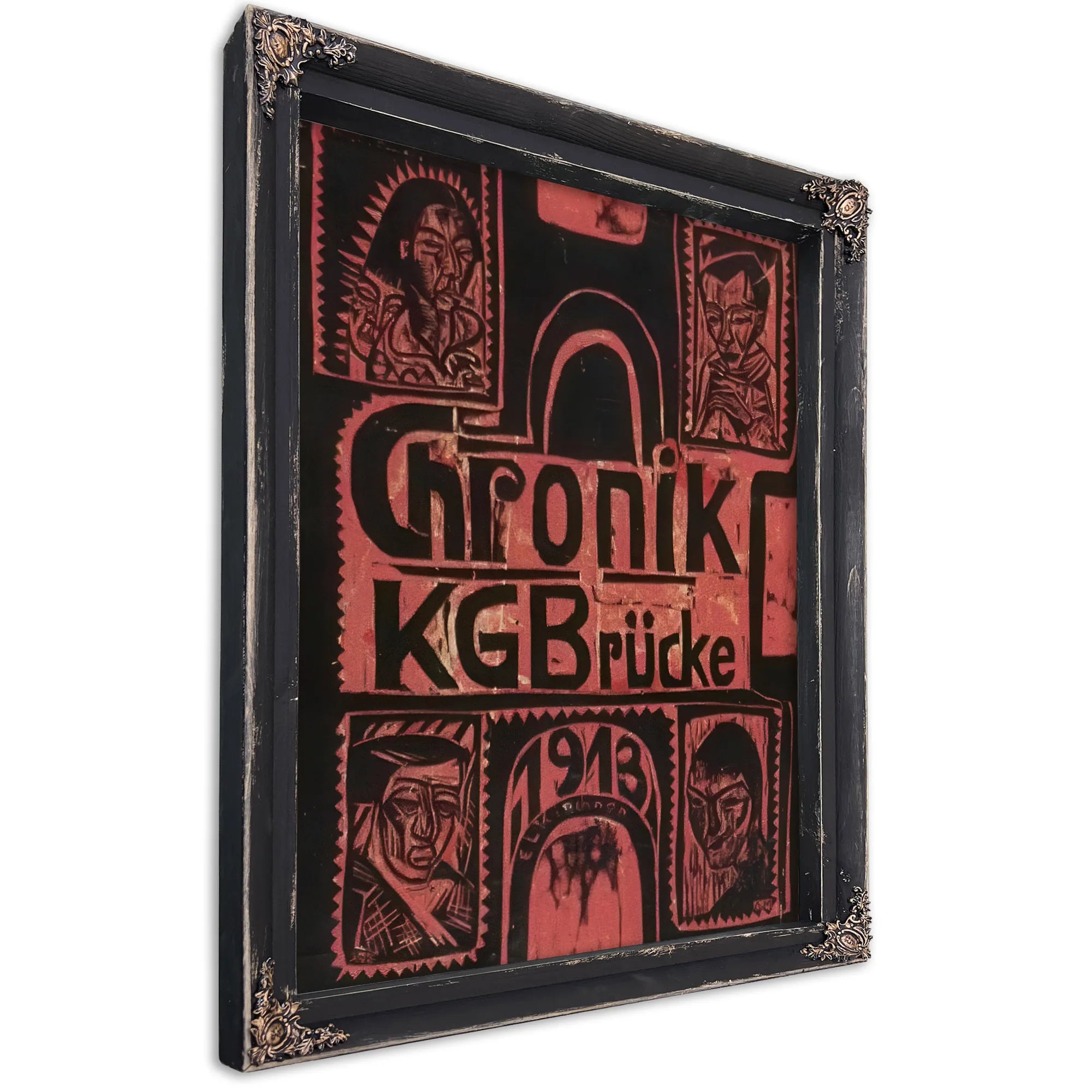 Chronicle Of The Brucke Artists Group By Ernst Ludwig Kirchner Fine Art Print