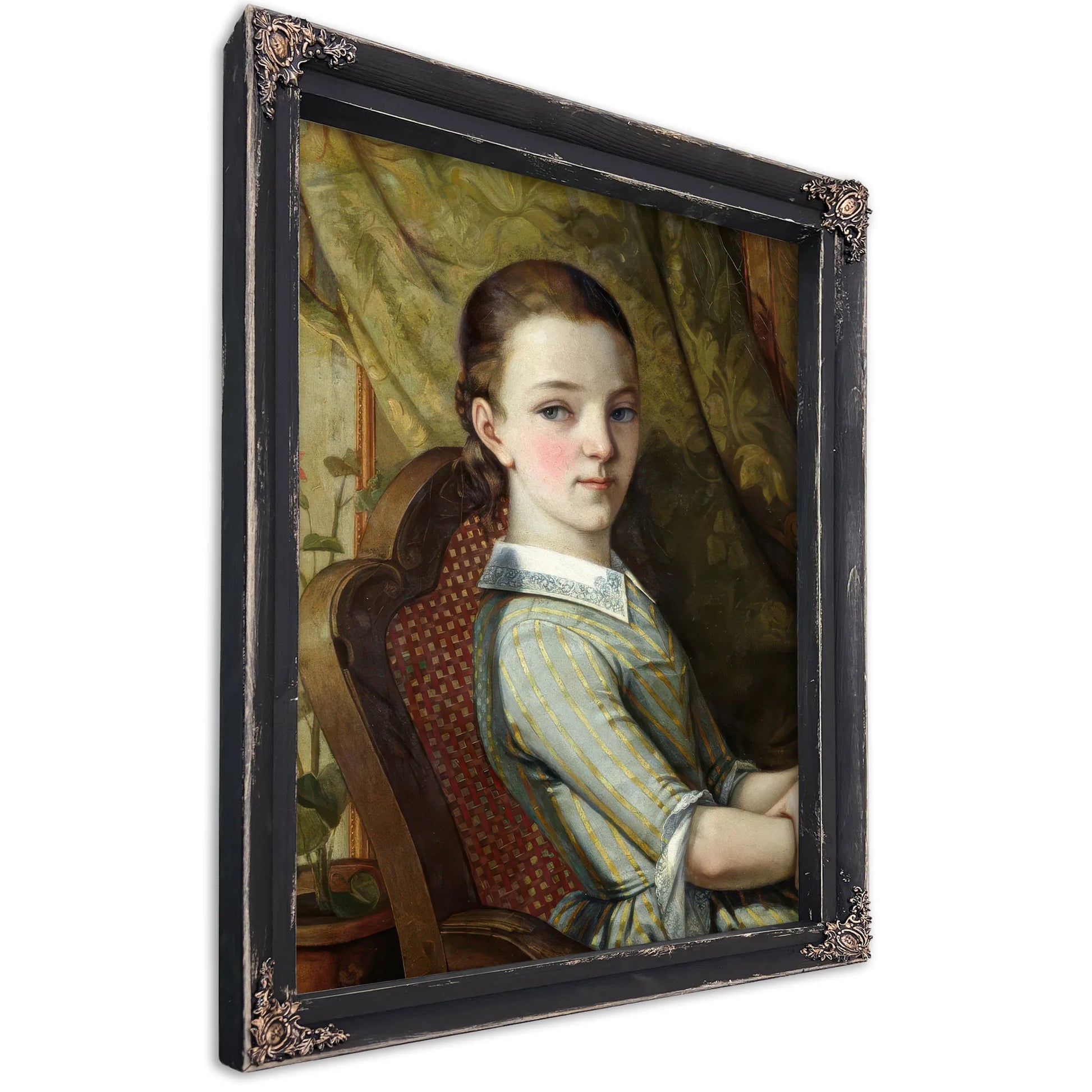 Juliette Courbet (1831 1915) By Jean Desire Gustave Courbet Fine Art Print