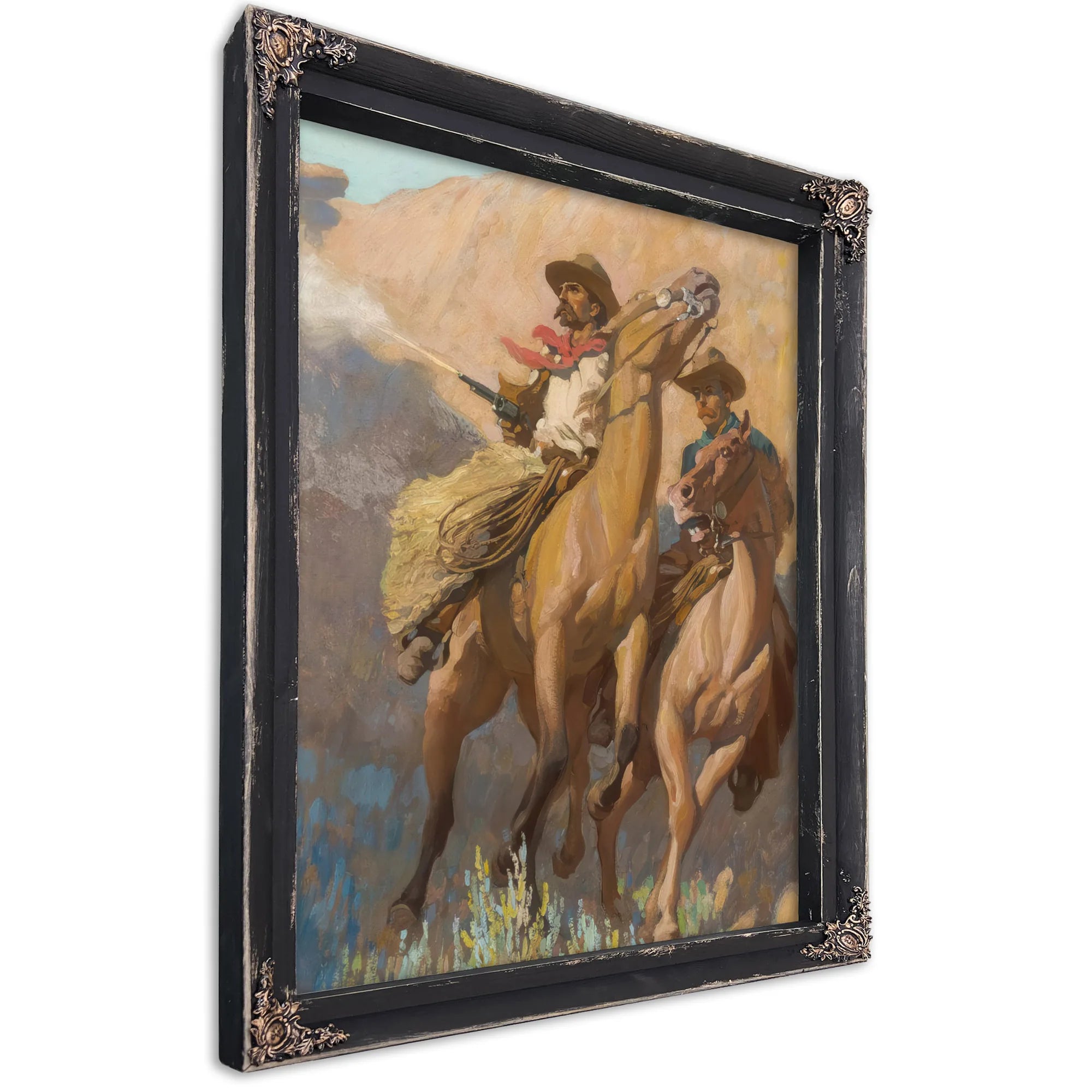 Buck Peters Ranchman By Maynard Dixon Fine Art Print