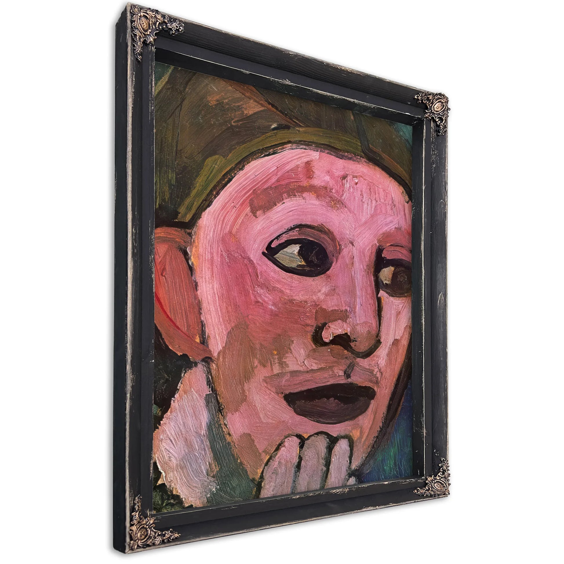 Self Portrait 10 By Paula Modersohn Becker Fine Art Print