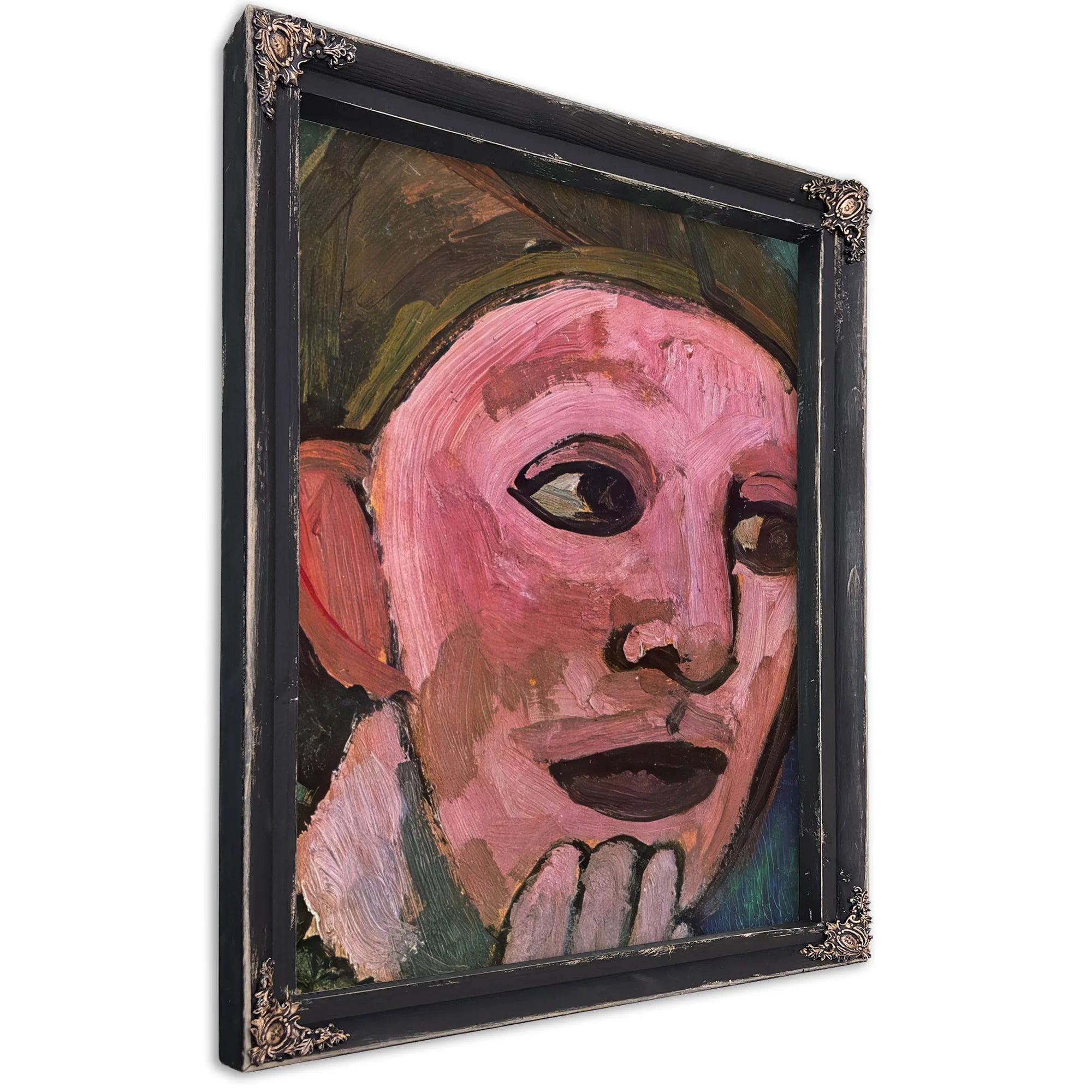 Self Portrait 10 By Paula Modersohn Becker Fine Art Print