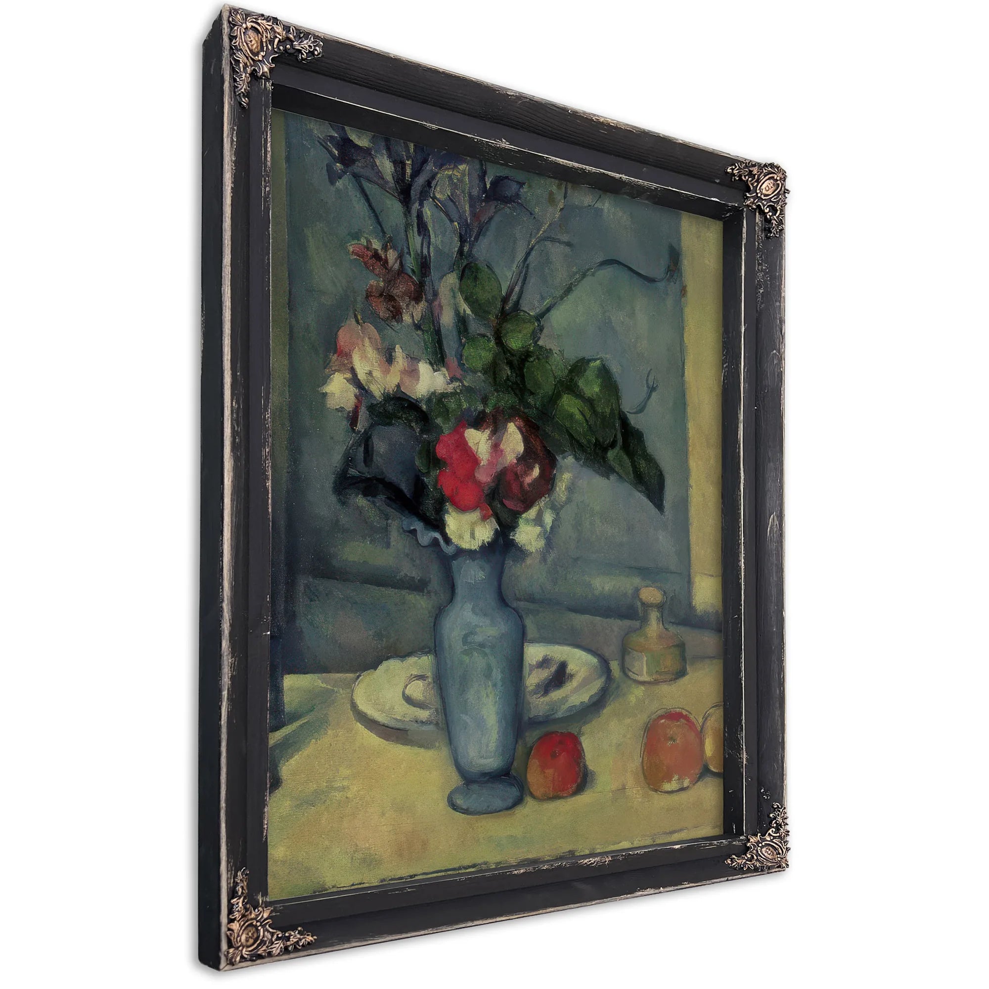 The Blue Vase By Paul Cezanne Fine Art Print