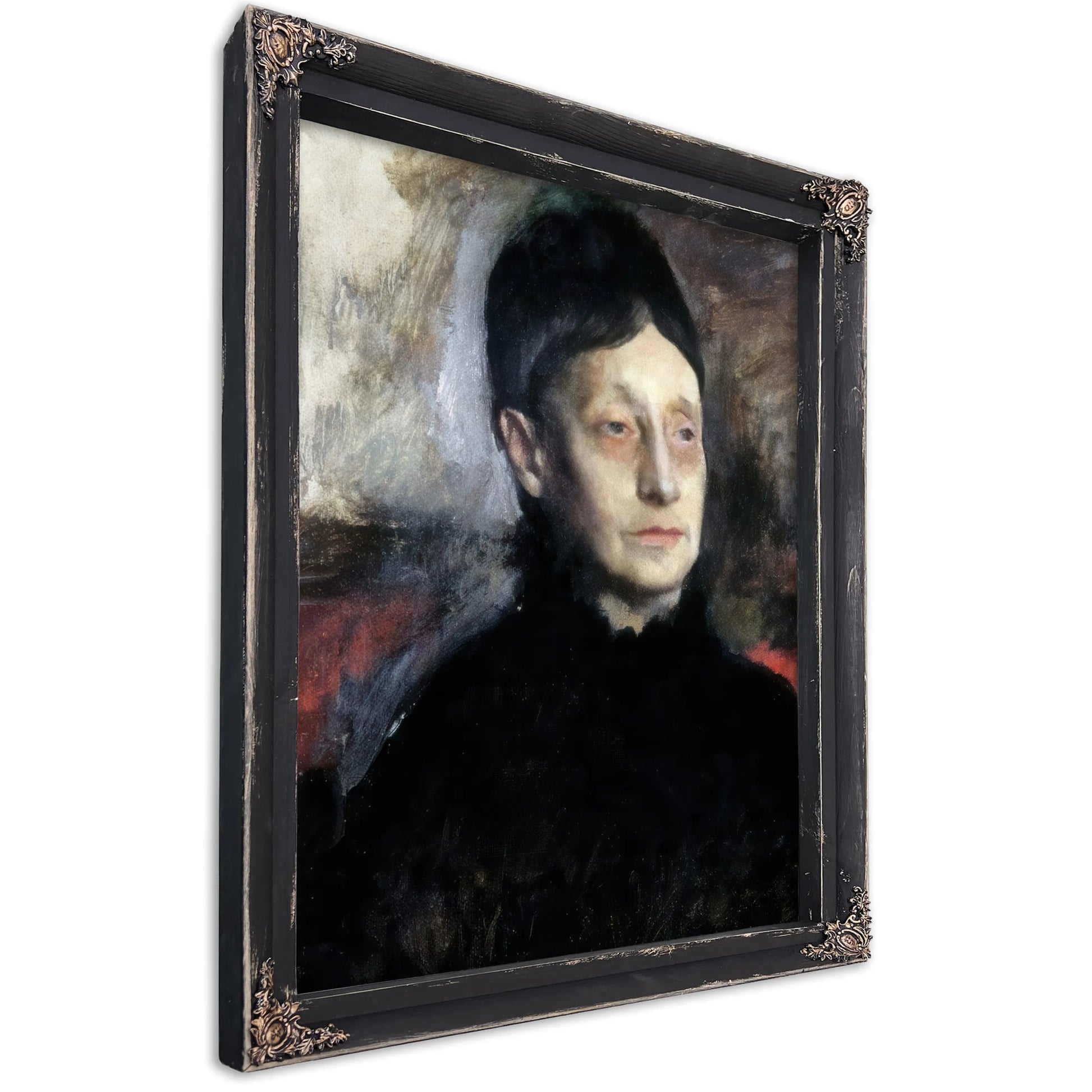 Stefanina Primicile Carafa, Marchioness Of Cicerale And Duchess Of Montejasi By Edgar Degas Fine Art Print