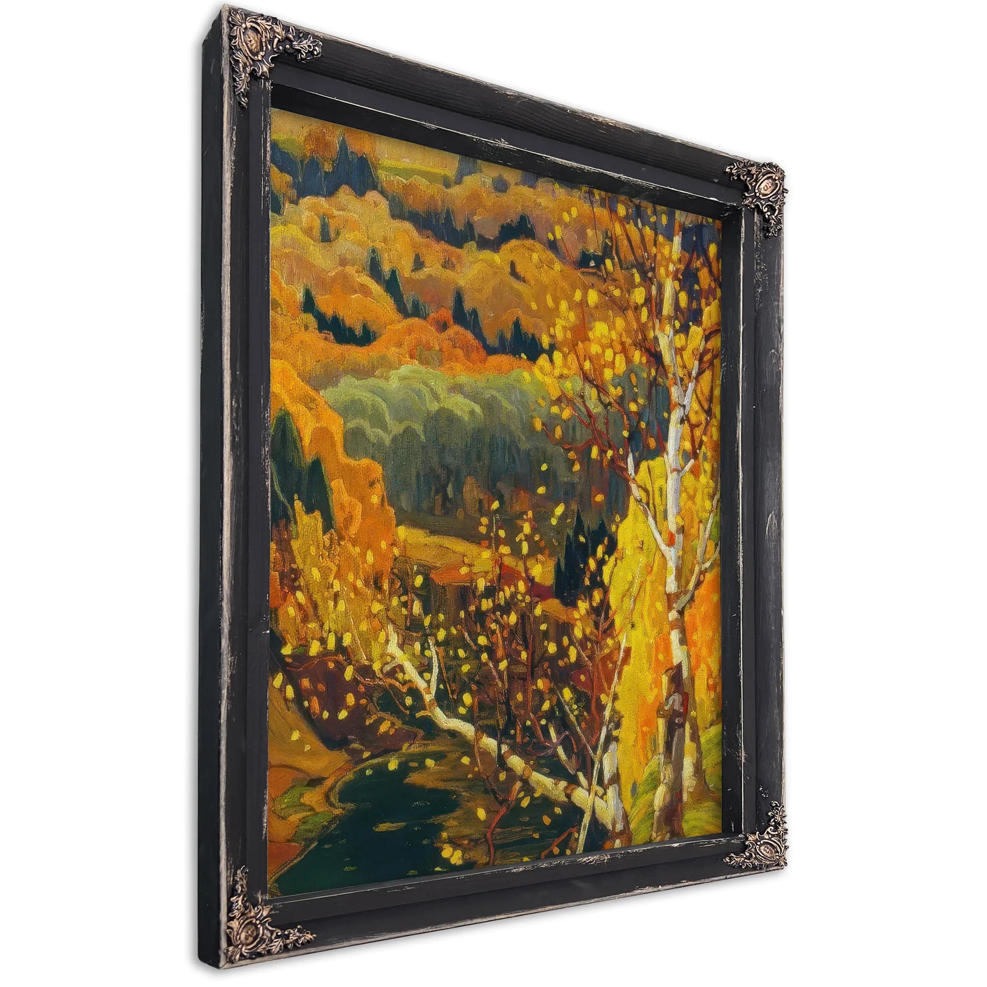 October Gold By Frank Carmichael Fine Art Print