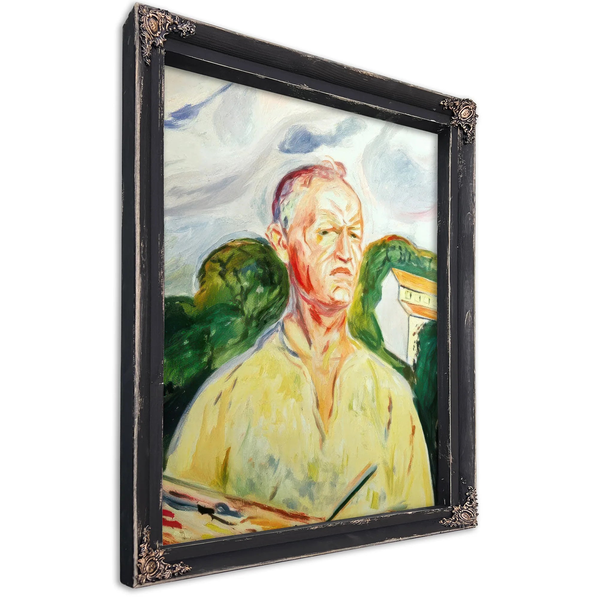Self Portrait 2 By Edvard Munch Fine Art Print
