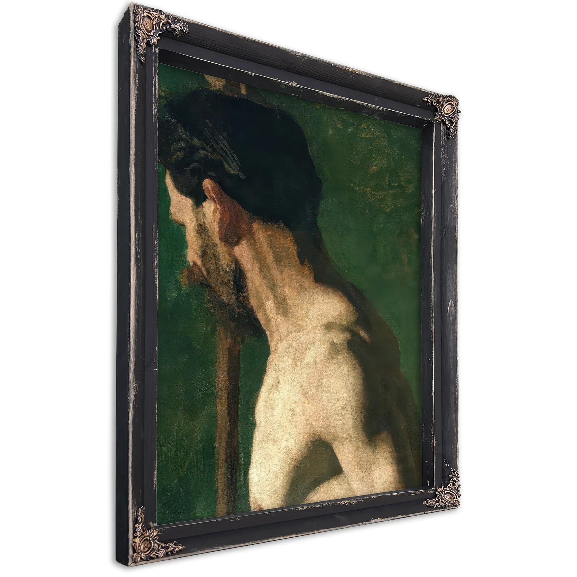 Study Of A Nude Man (The Strong Man) By Thomas Eakins Fine Art Print