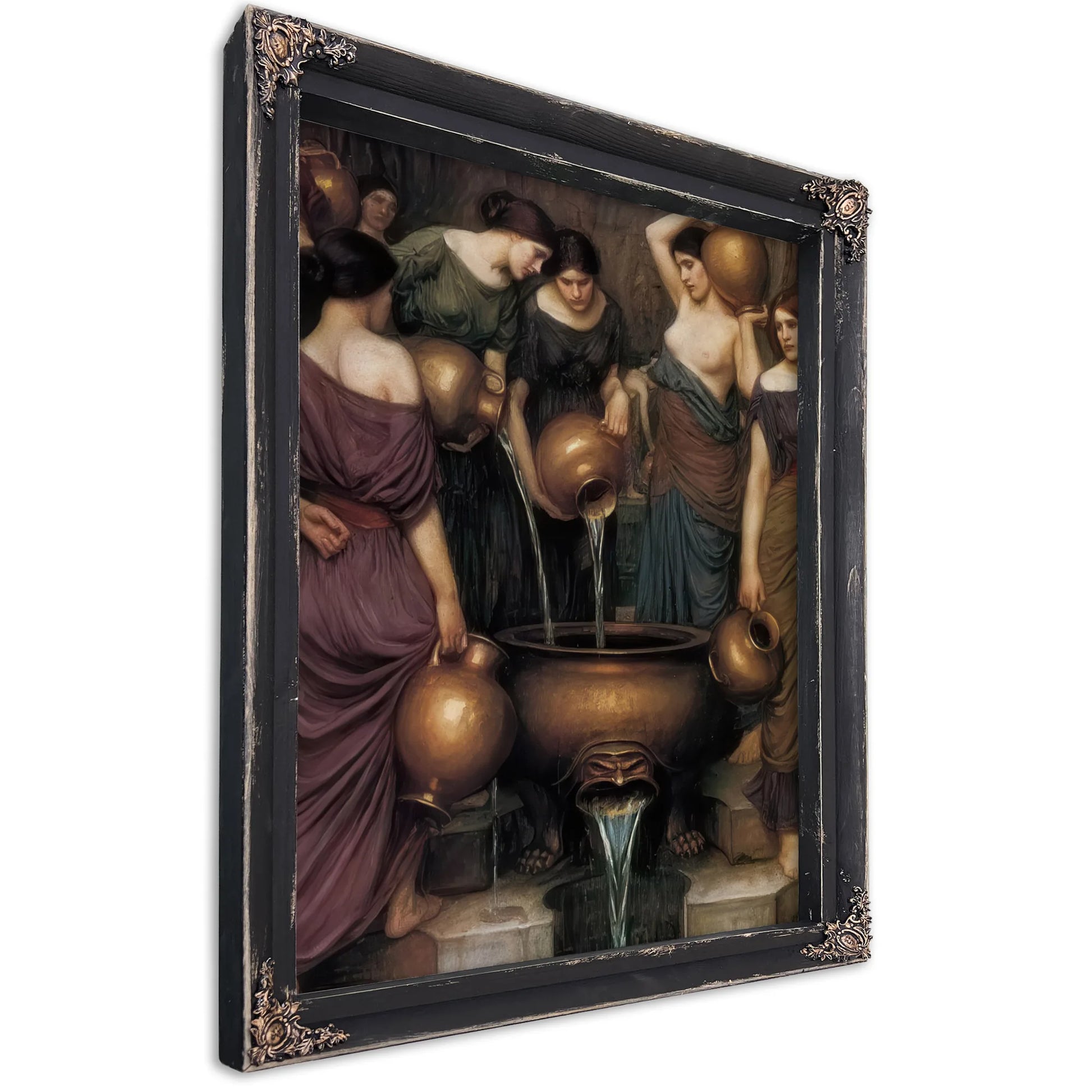 The Danaides By John Waterhouse Fine Art Print