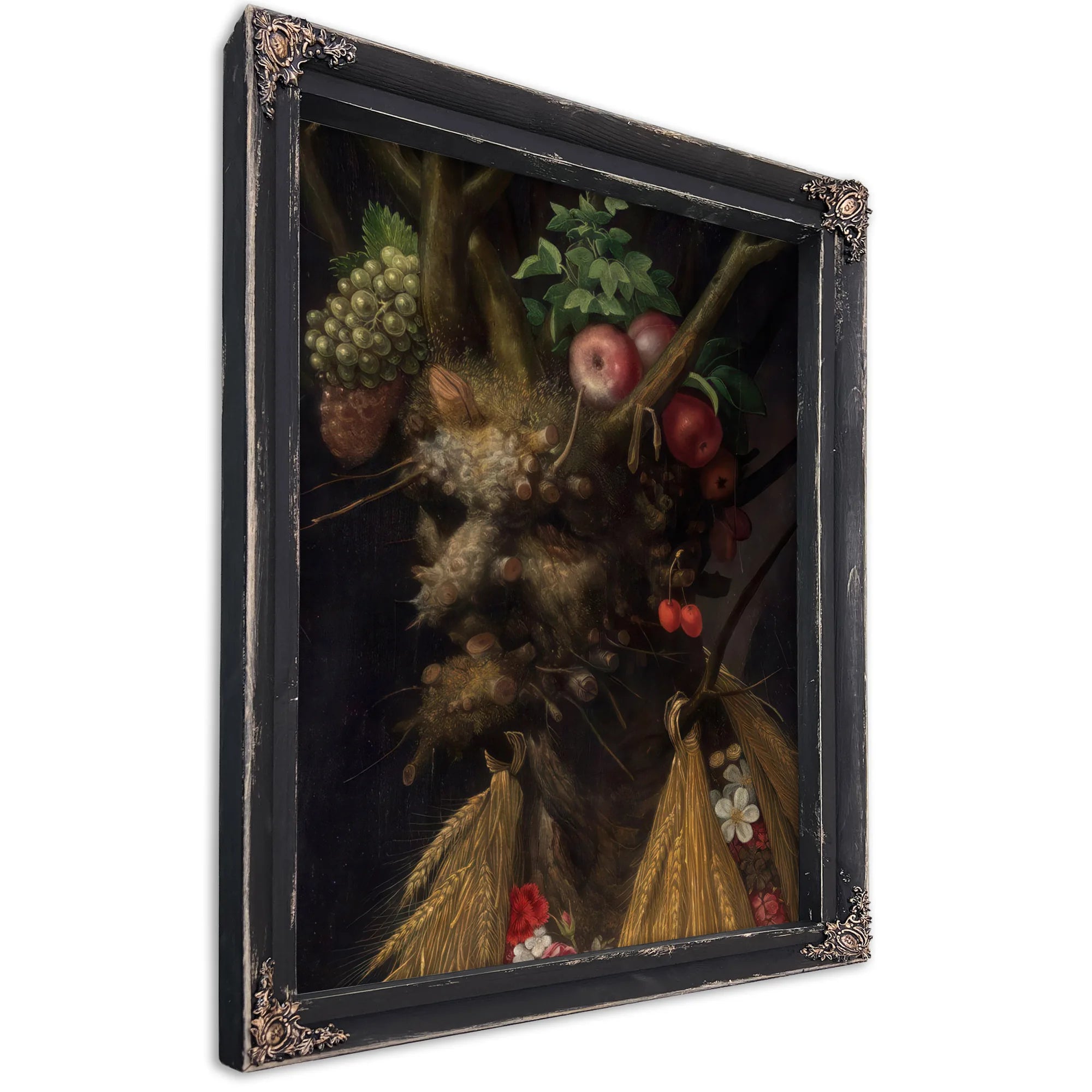 Four Seasons In One Head 1590 By Giuseppe Arcimboldo Fine Art Print