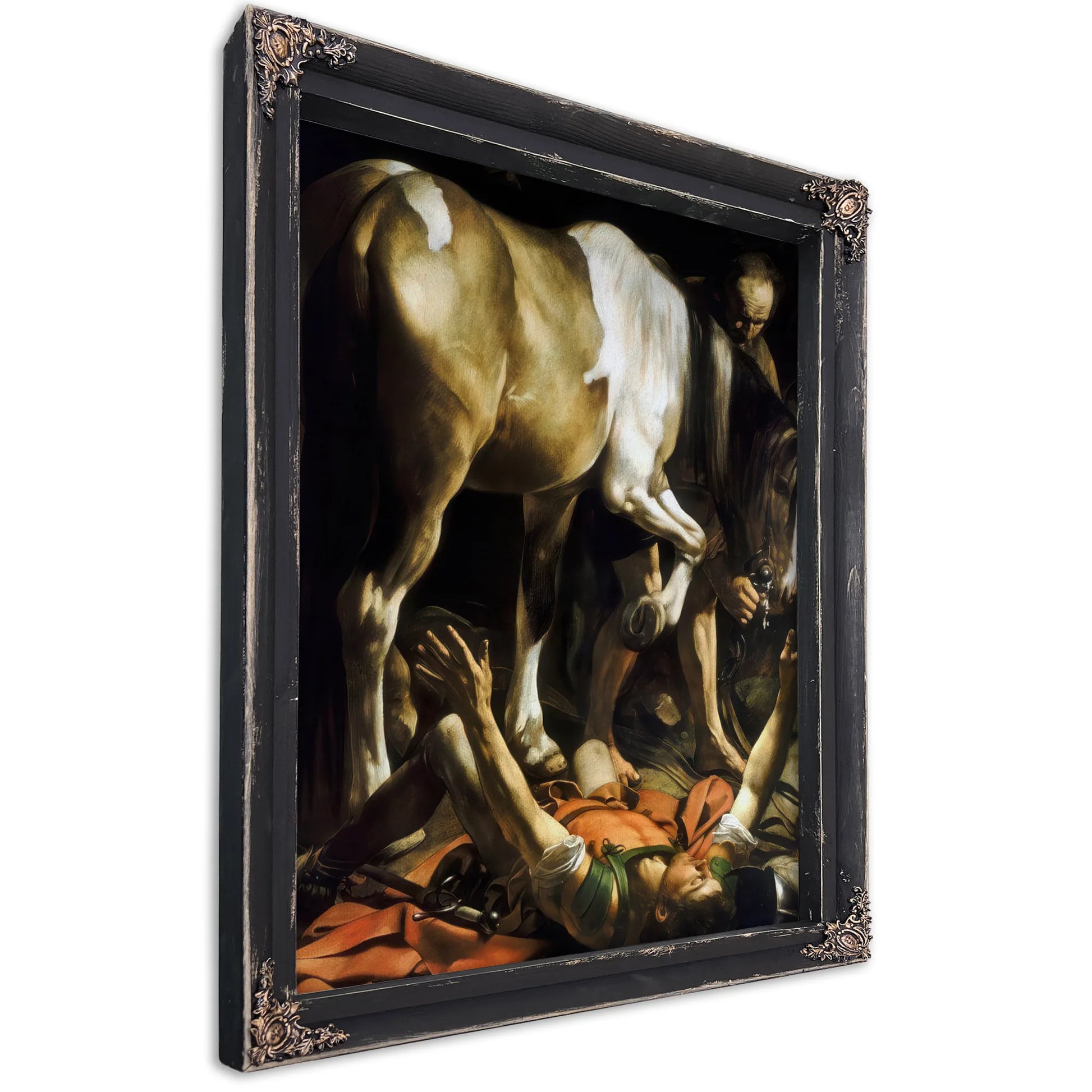 Conversion On The Way To Damascus By Caravaggio Fine Art Print