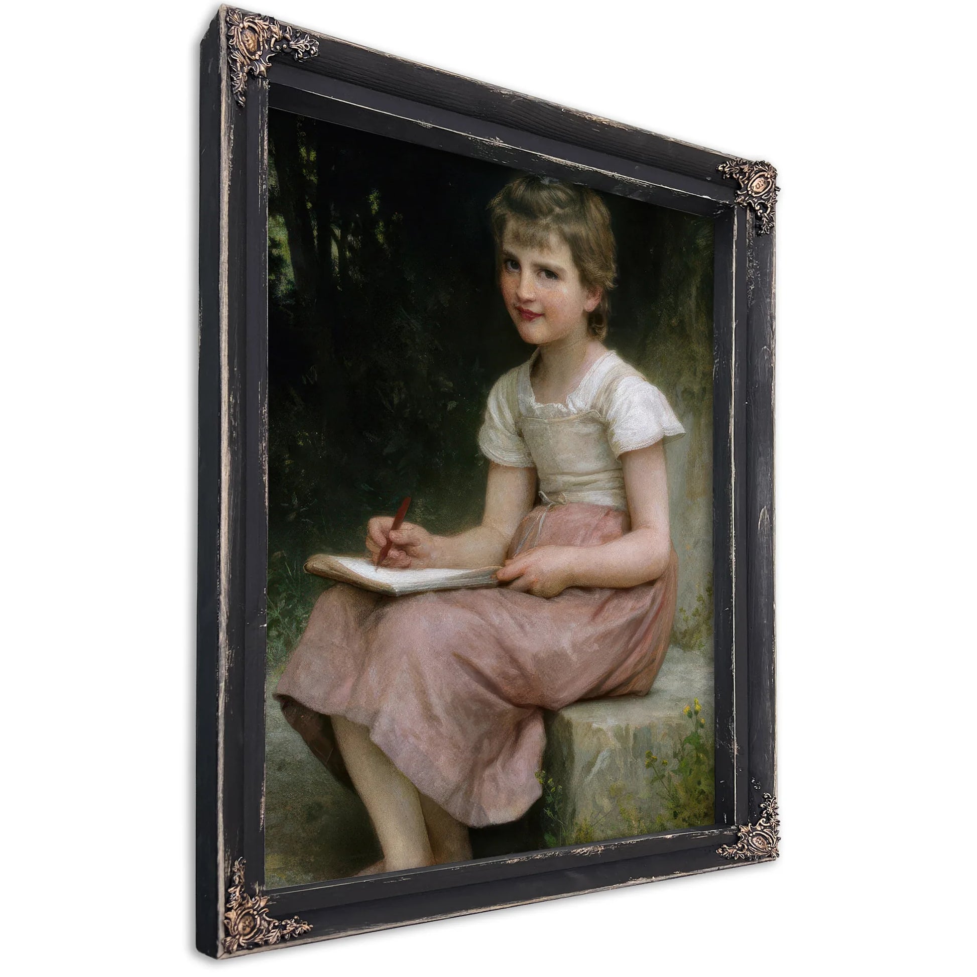 A Calling By William Adolphe Bouguereau Fine Art Print