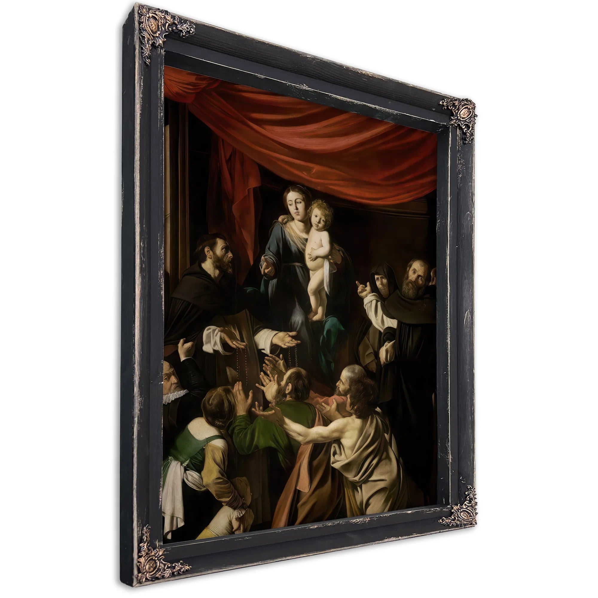 Peter Paul Rubens Madonna Of The Rosary 1607 By Peter Paul Rubens Fine Art Print