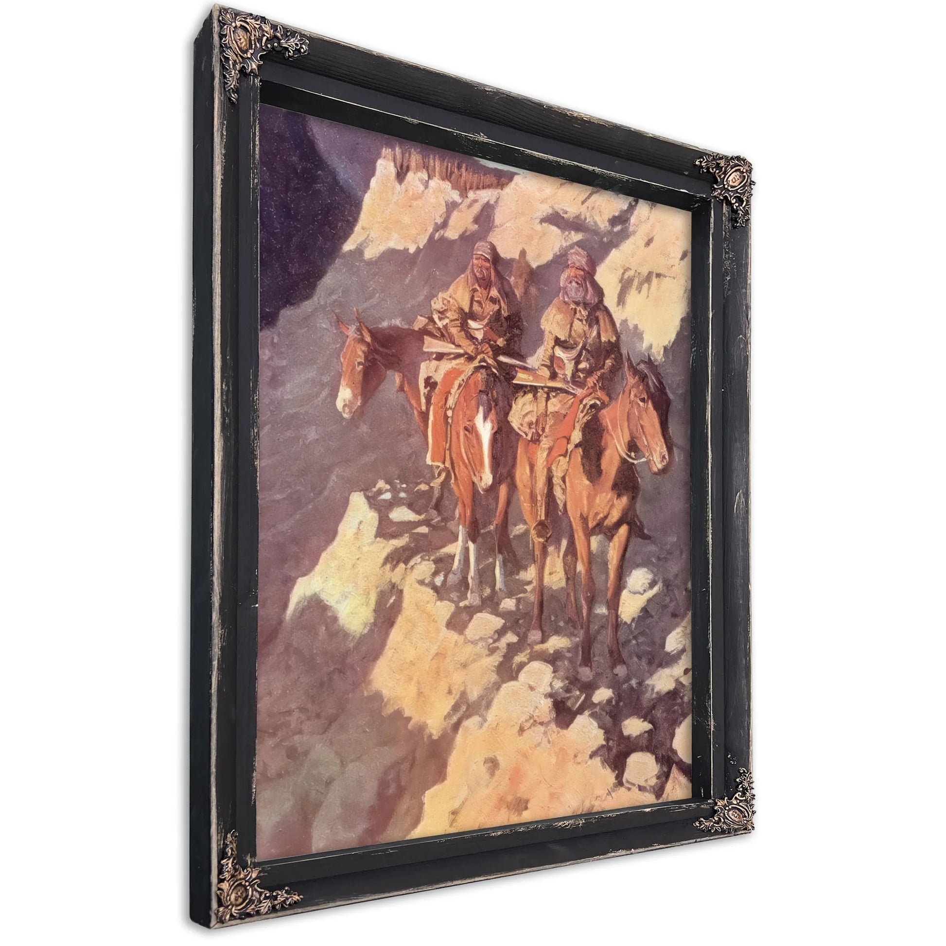 The Unknown Explorers By Frederic Remington Fine Art Print