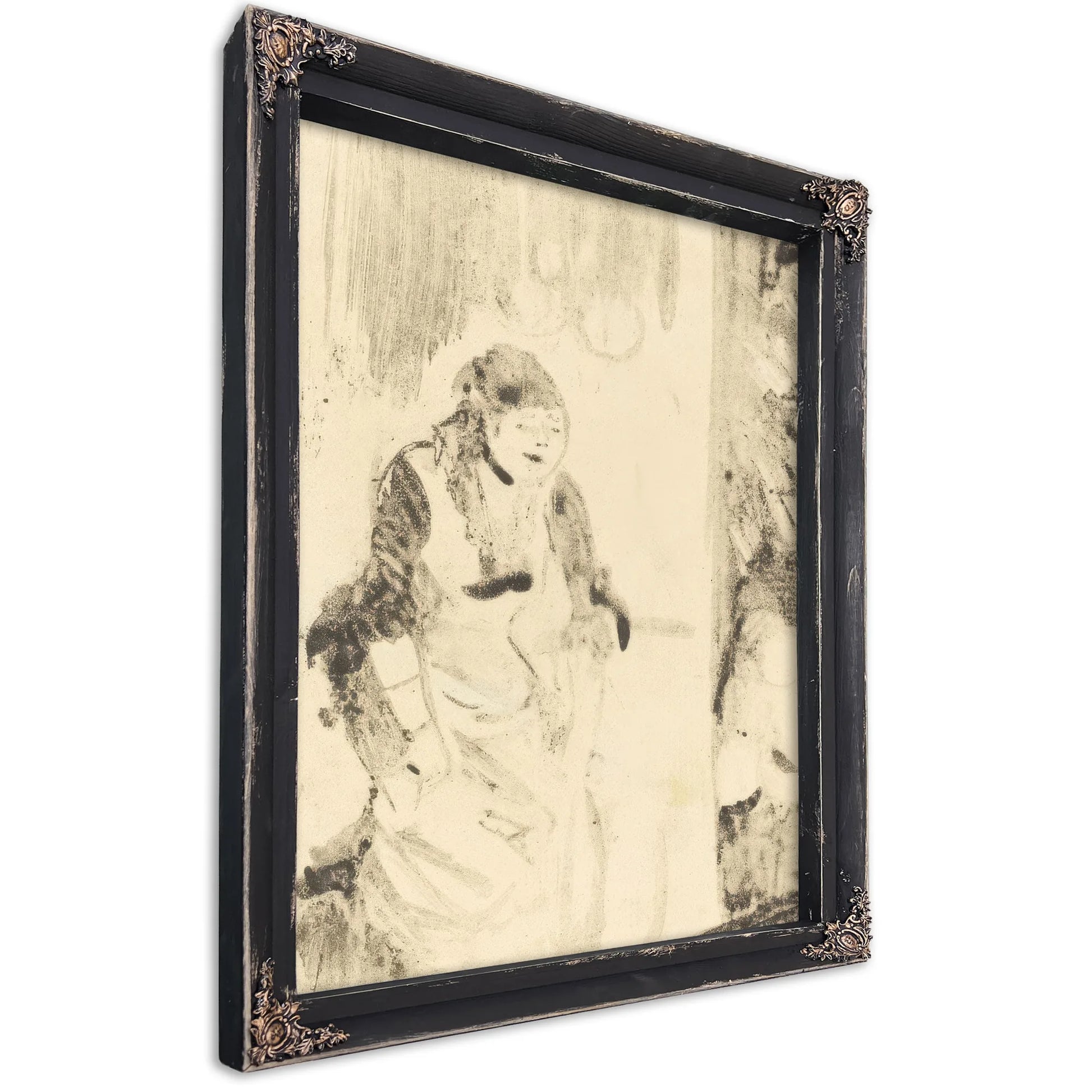 Mlle Becat By Edgar Degas Fine Art Print