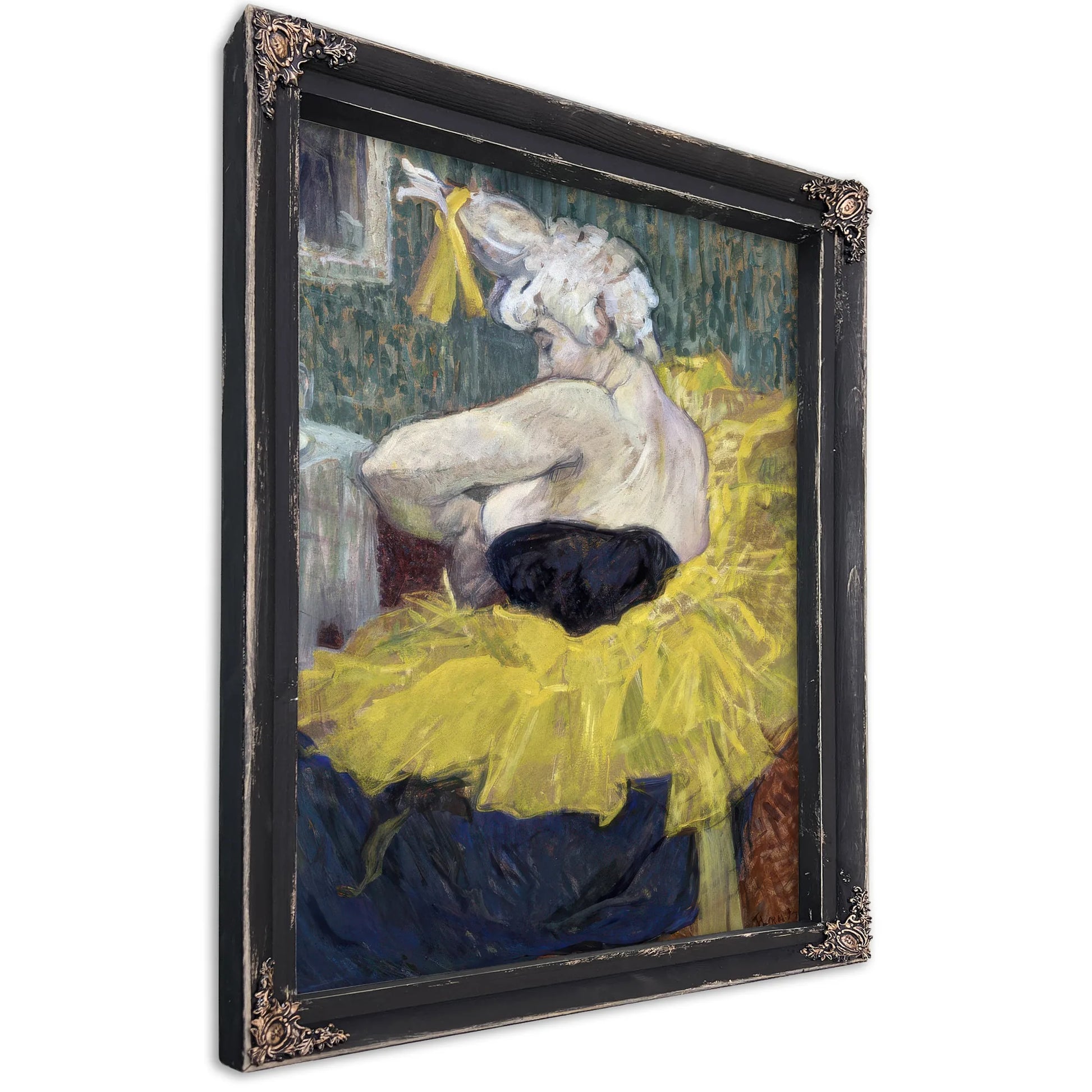 The Clown Cha U Kao By Henri Marie Raymond De Toulouse Lautrec Monfa Fine Art Print