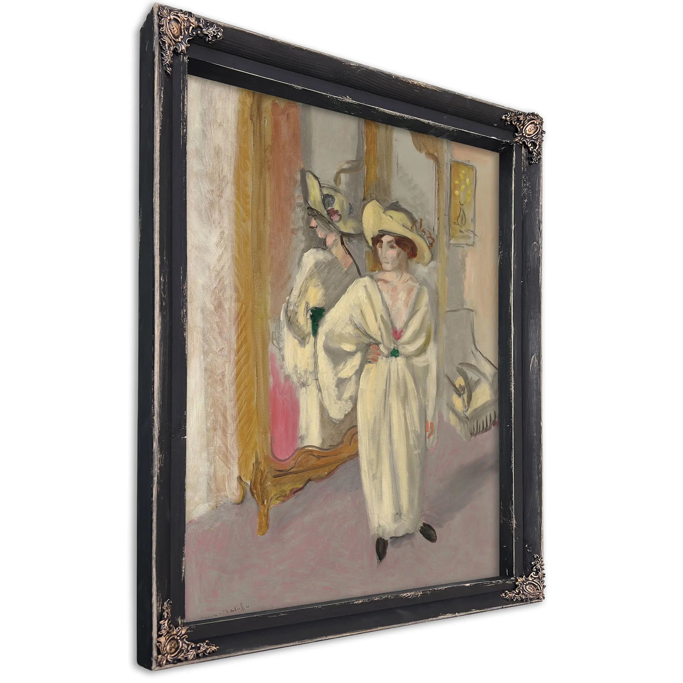 Woman Before A Mirror by Henri Matisse
