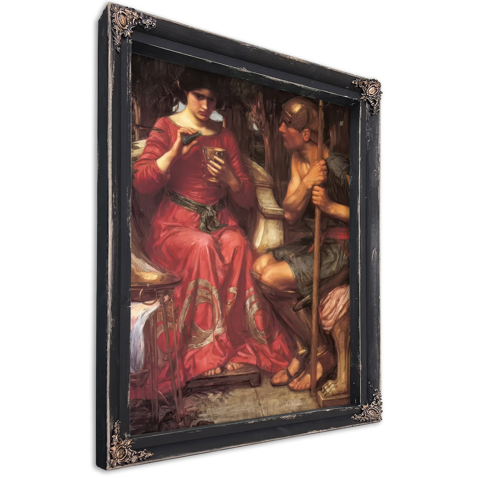 Jason And Medea By John Waterhouse Fine Art Print