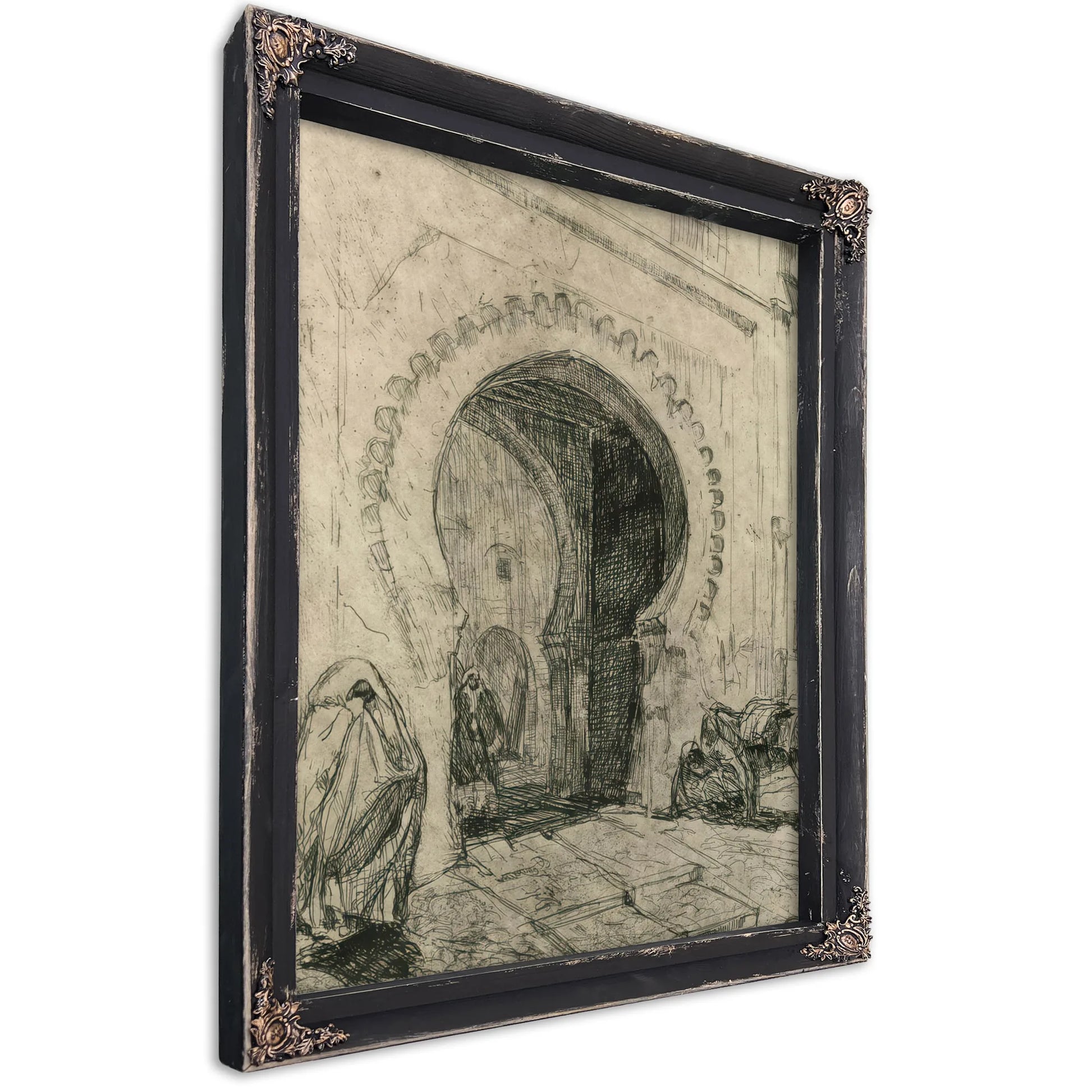 Gate In Tangier By Henry Ossawa Tanner Fine Art Print