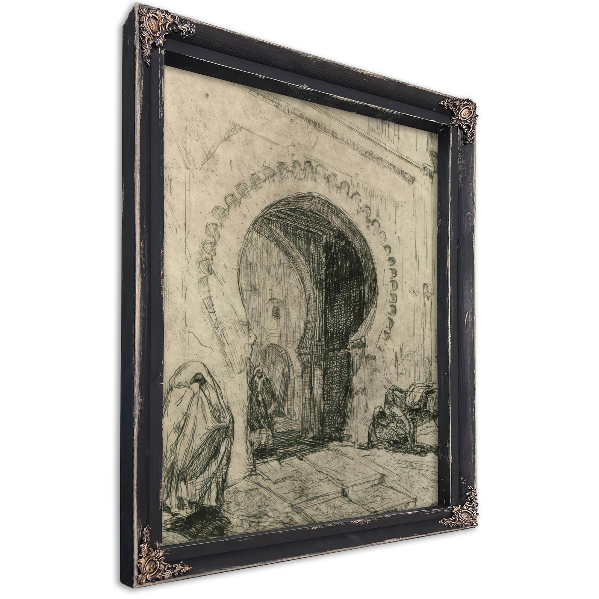 Gate In Tangier By Henry Ossawa Tanner Fine Art Print