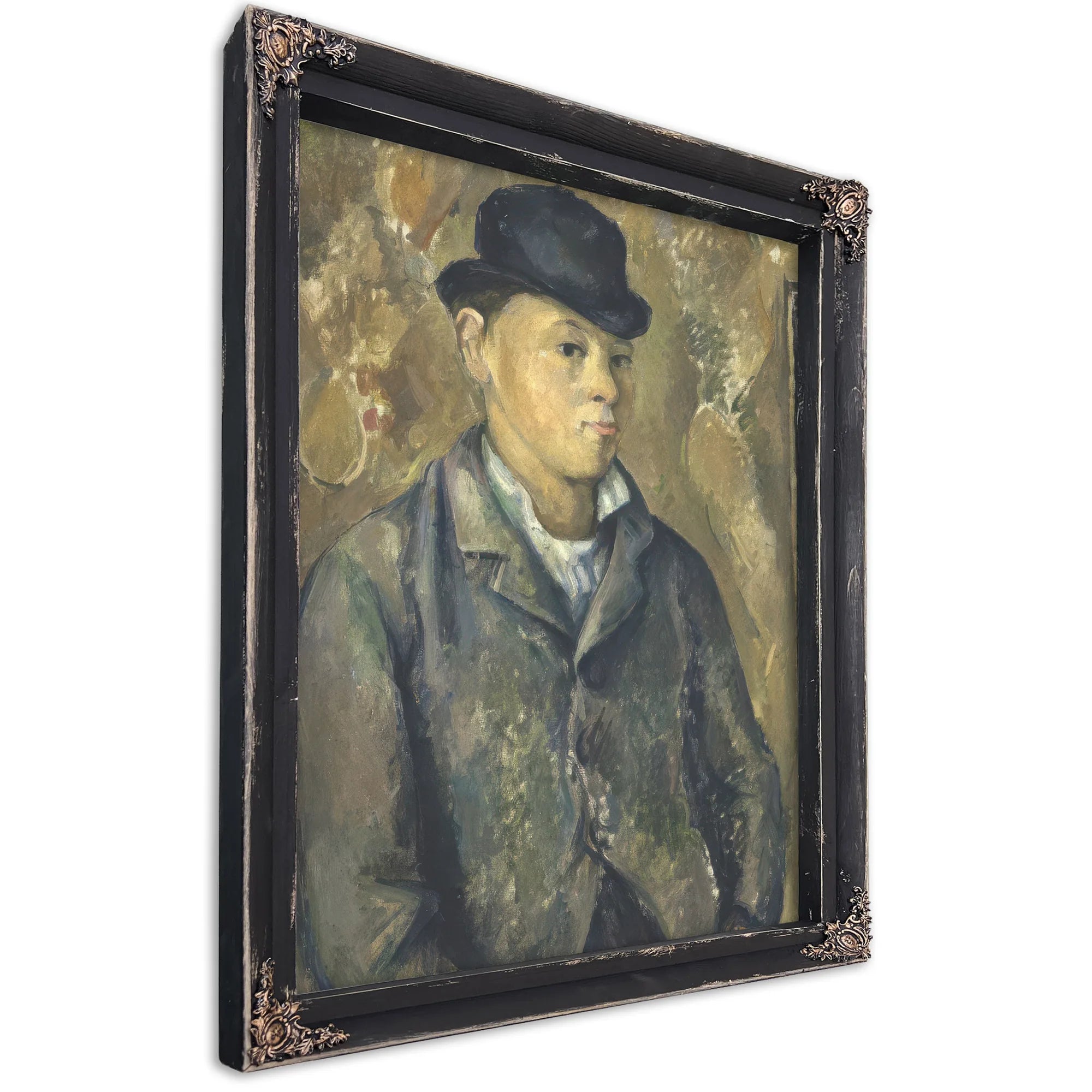 The Artist's Son, Paul By Paul Cezanne Fine Art Print