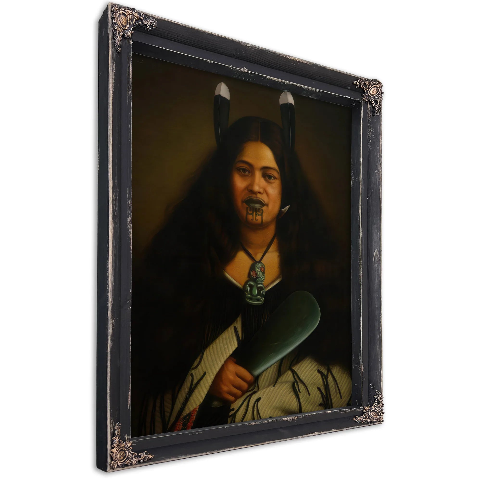 Portrait Of Pare Watene 1878 By Gottfried Lindauer Fine Art Print