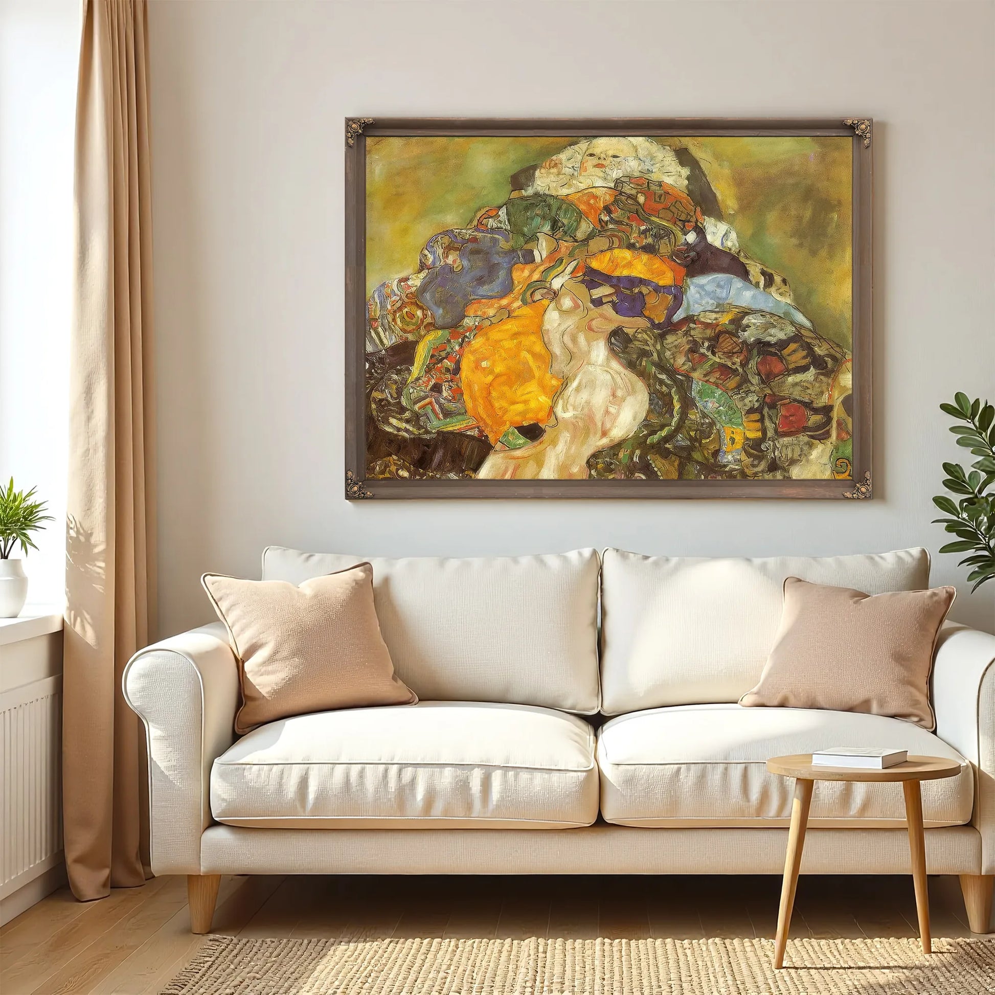 Baby By Gustav Klimt Fine Art Print