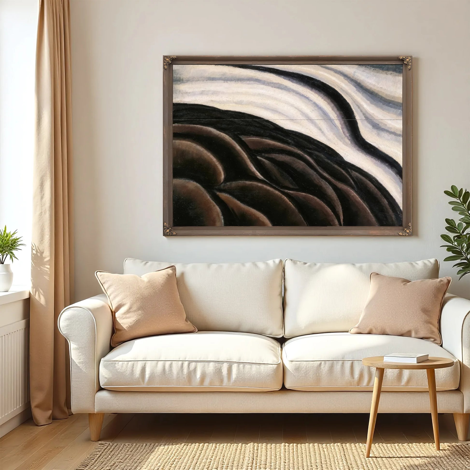Sea Gull Motive (Sea Thunder Or The Wave) By Arthur Dove Fine Art Print