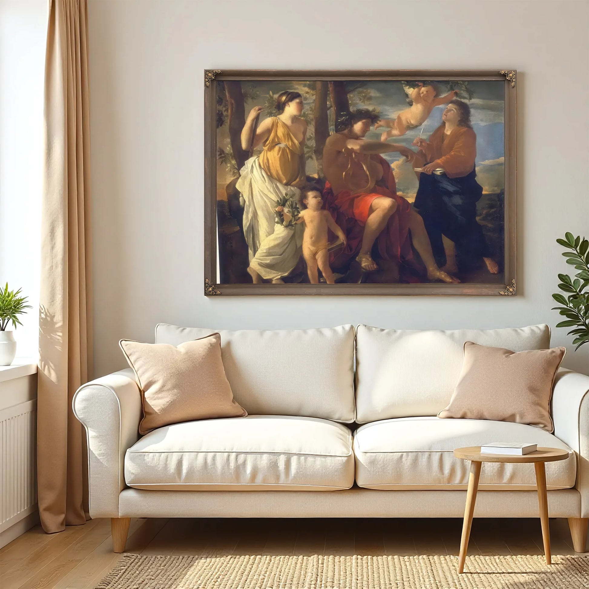 The Inspiration Of The Poet By Nicholas Poussin Fine Art Print