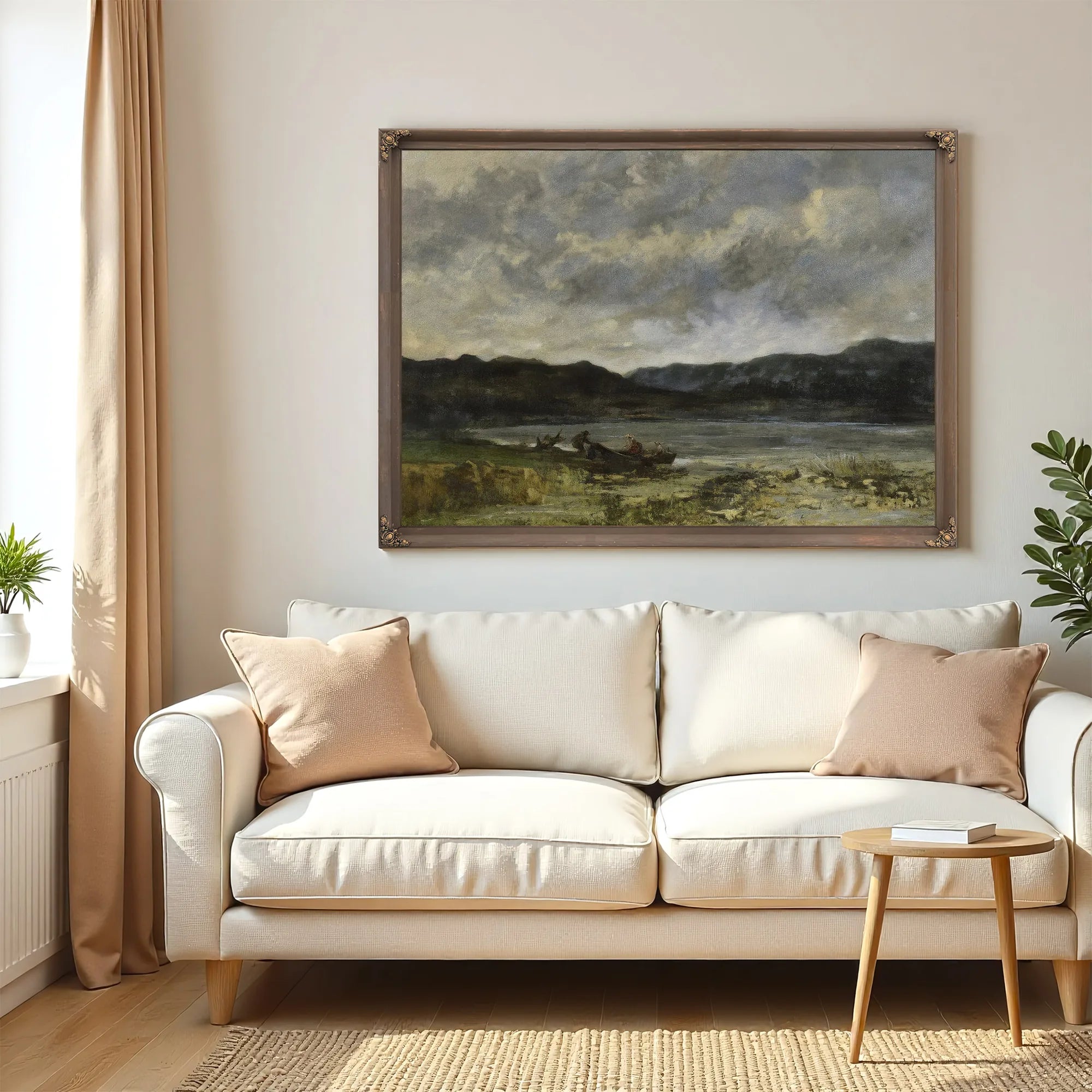 The Lake, Near Saint Point By Jean Desire Gustave Courbet Fine Art Print