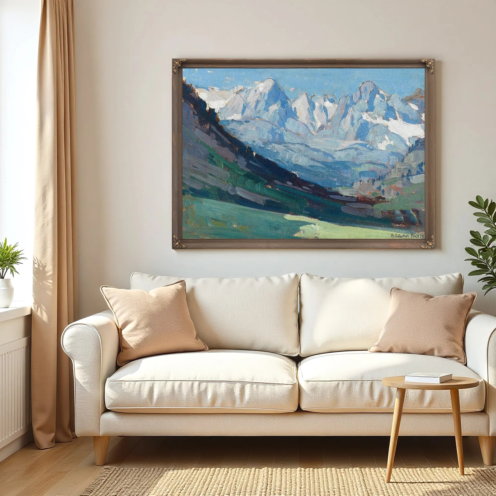 The Eastern Sierra By Edgar Payne Fine Art Print