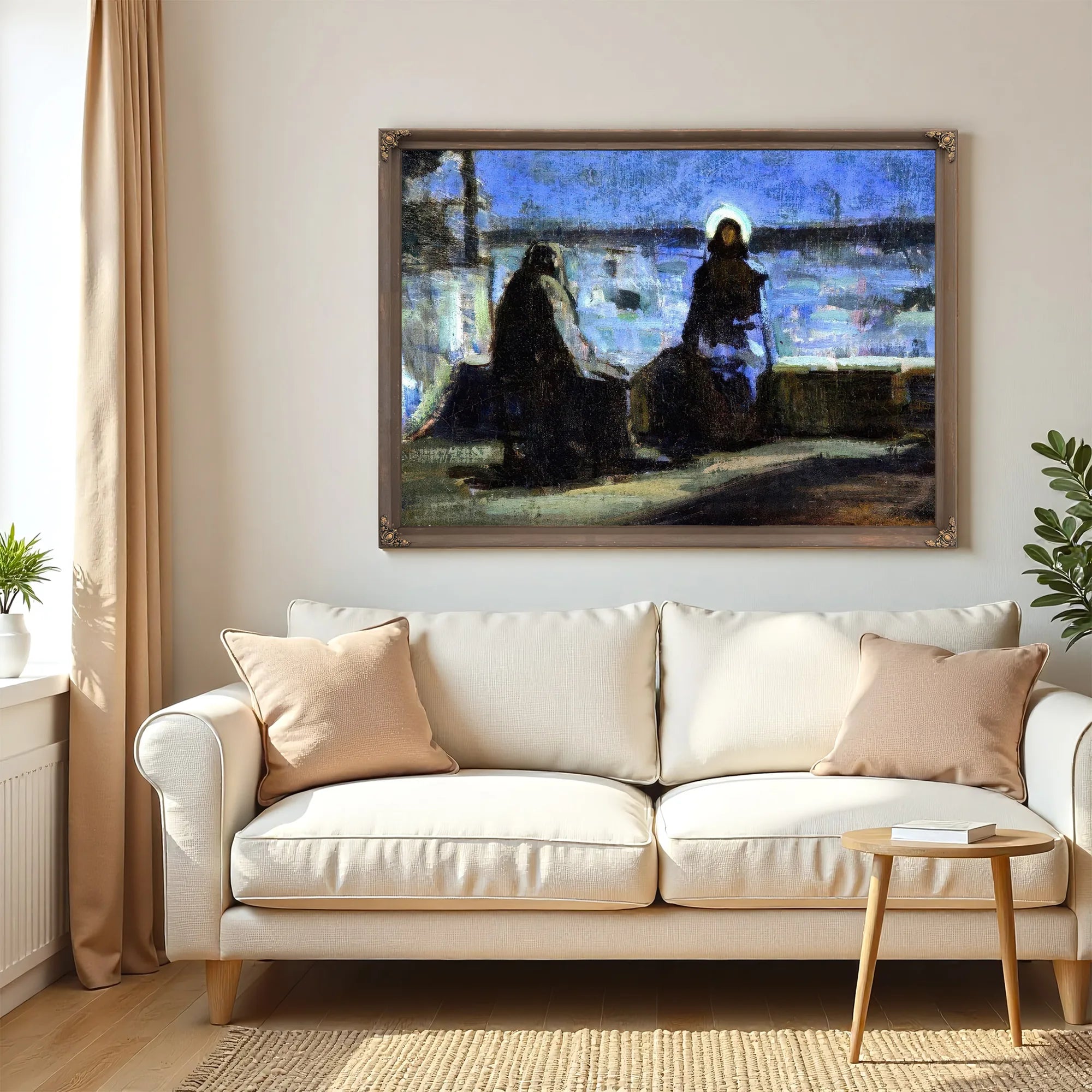 Study For Nicodemus Visiting Jesus By Henry Ossawa Tanner Fine Art Print