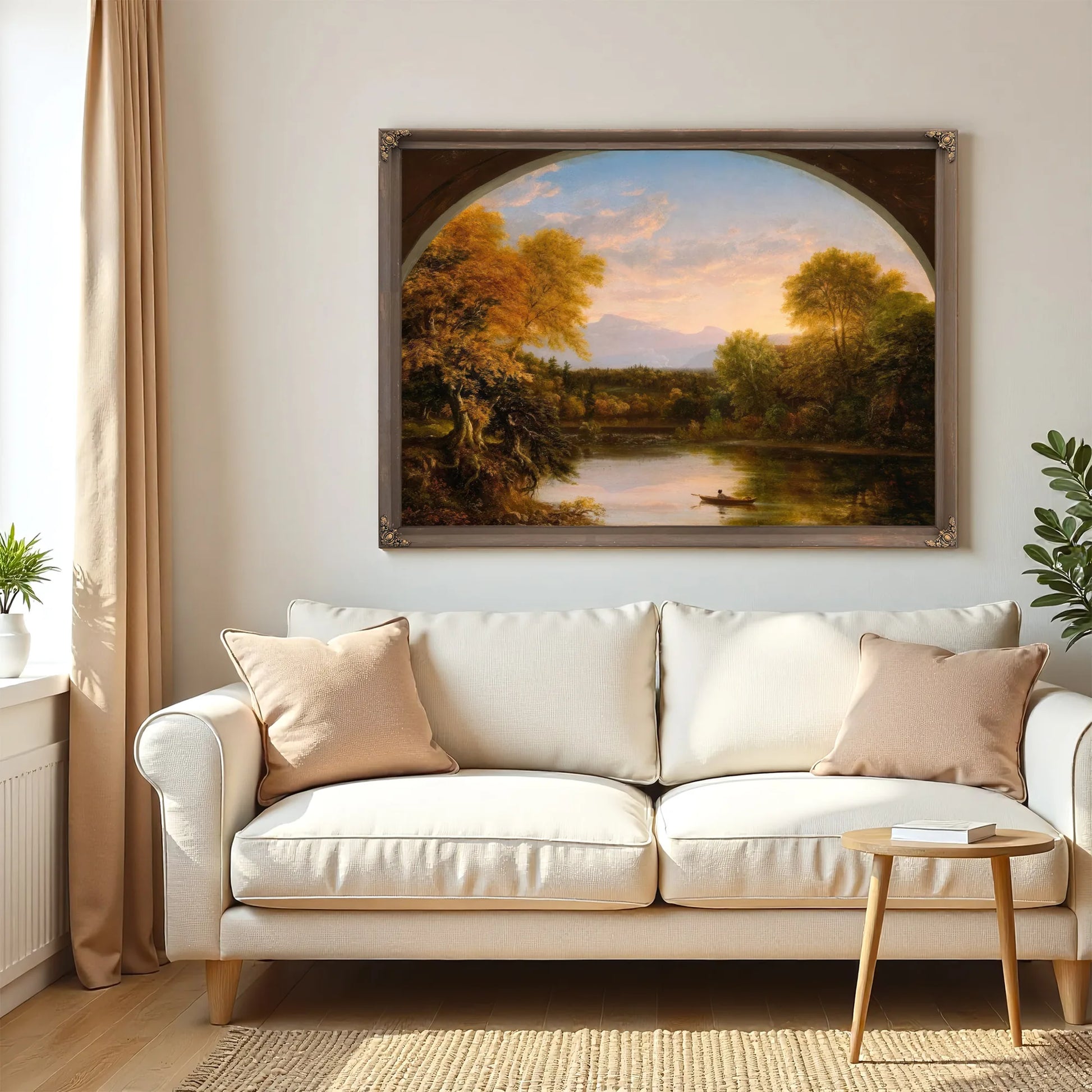 Sunset In The Catskills By Thomas Cole Fine Art Print