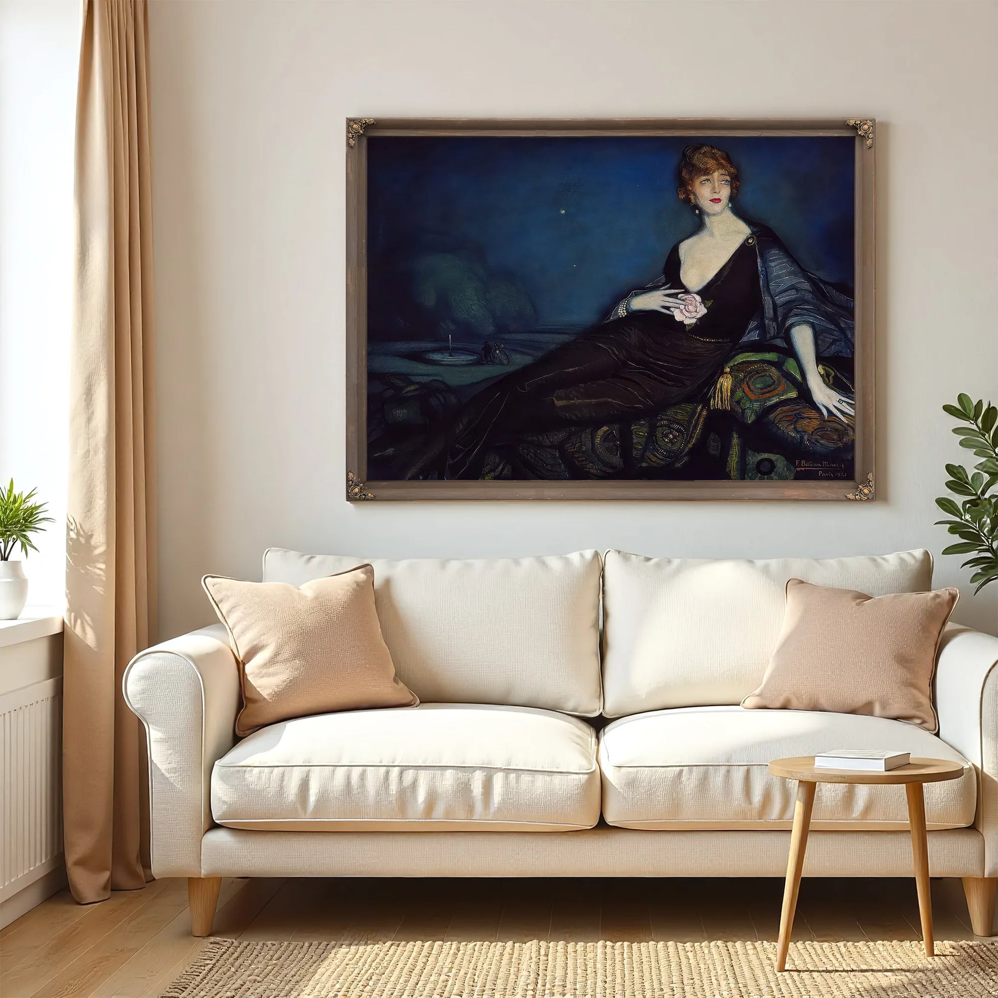 Mrs Freda Dudley Ward By Federico Beltran Masses Fine Art Print