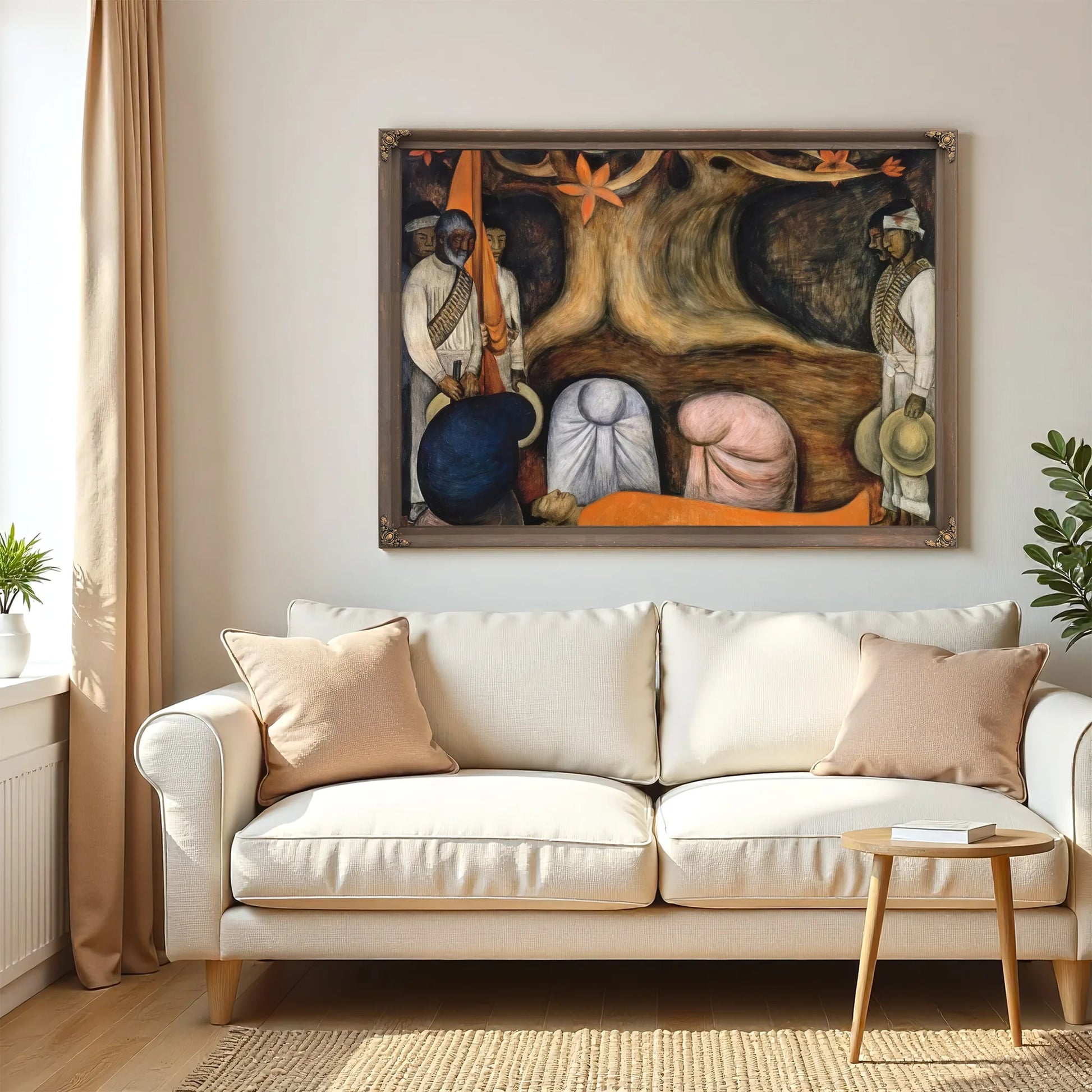 Revolution Germination The Flowering Of The Revolution By Diego Rivera Fine Art Print