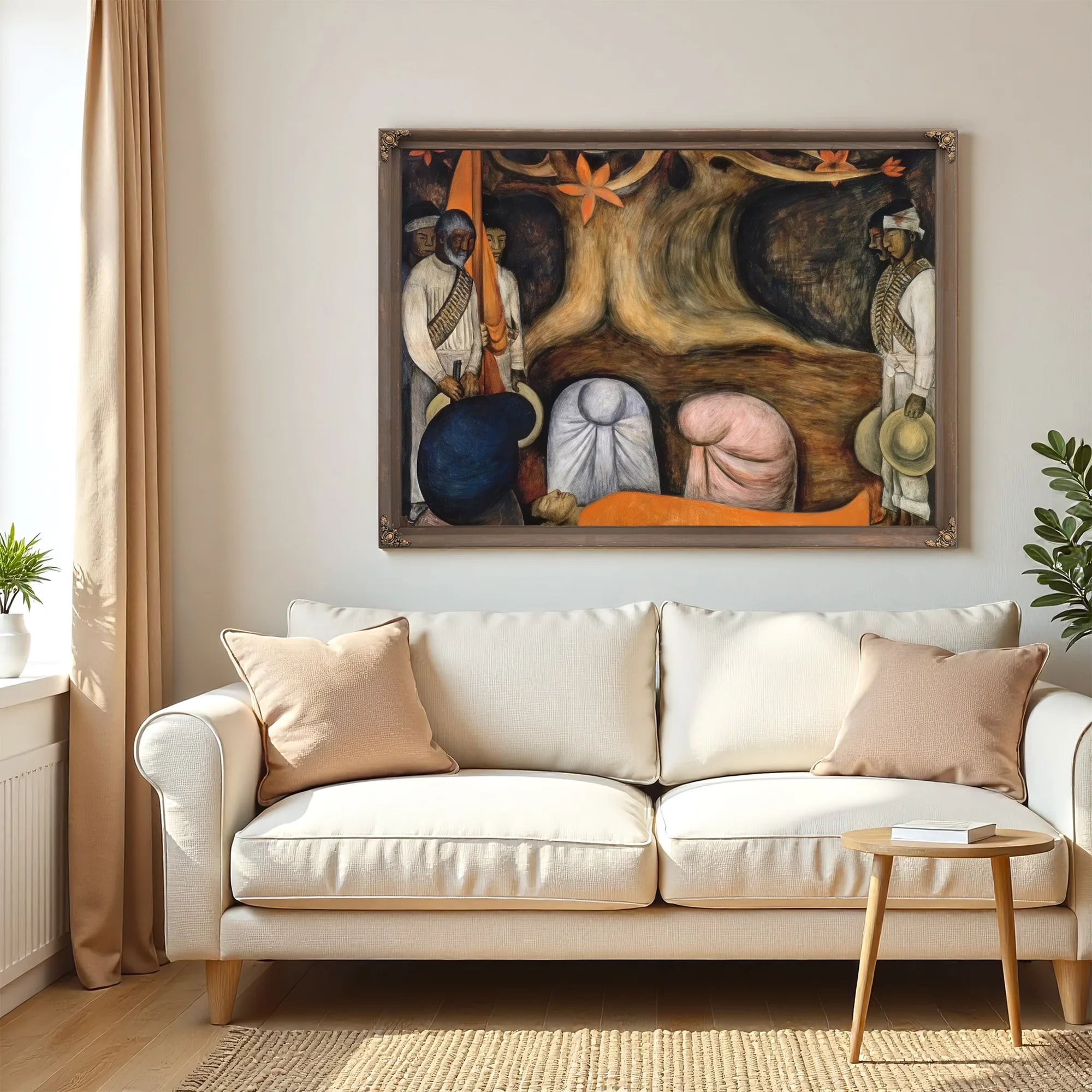 Revolution Germination The Flowering Of The Revolution By Diego Rivera Fine Art Print