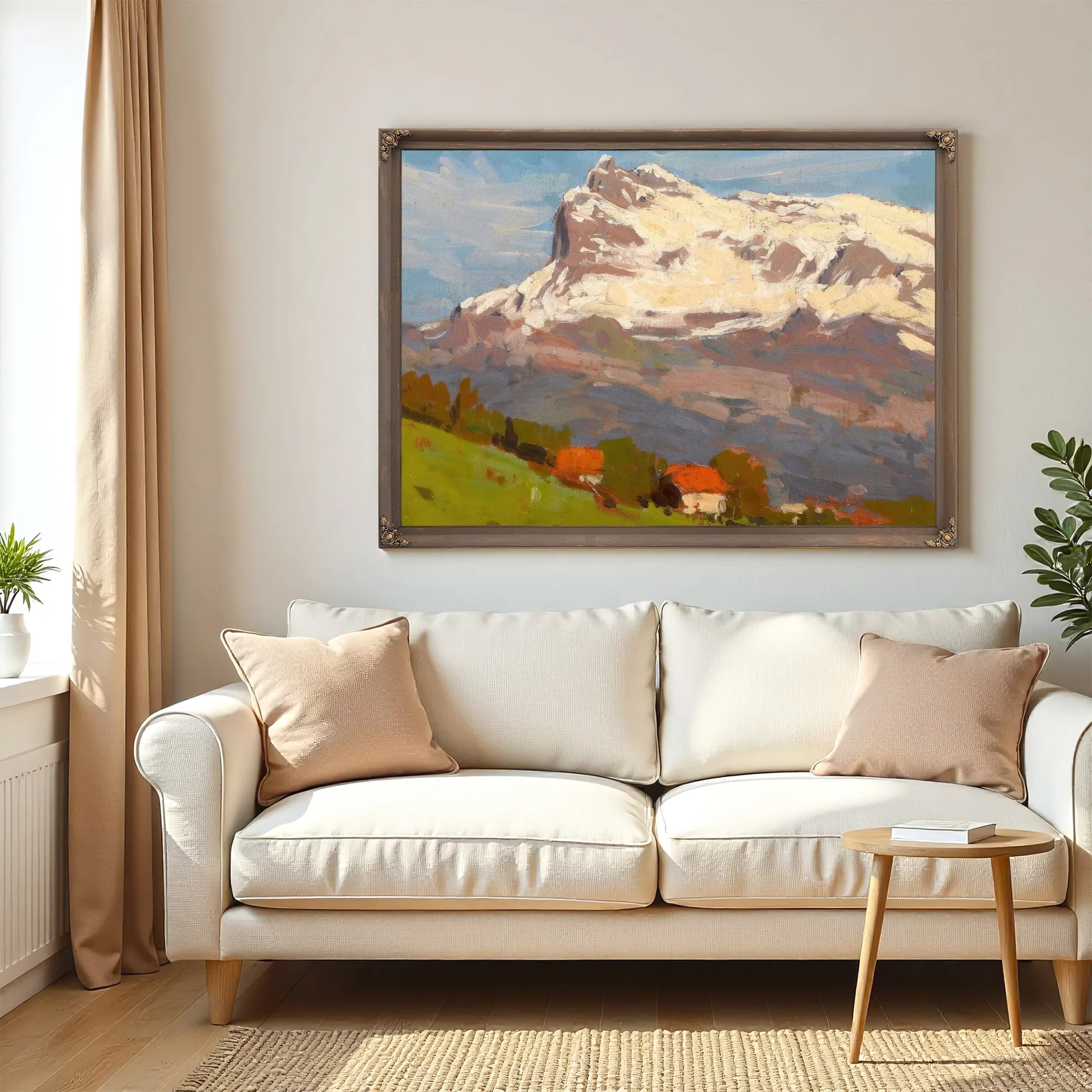 Saint Gervais, France By Edgar Payne Fine Art Print