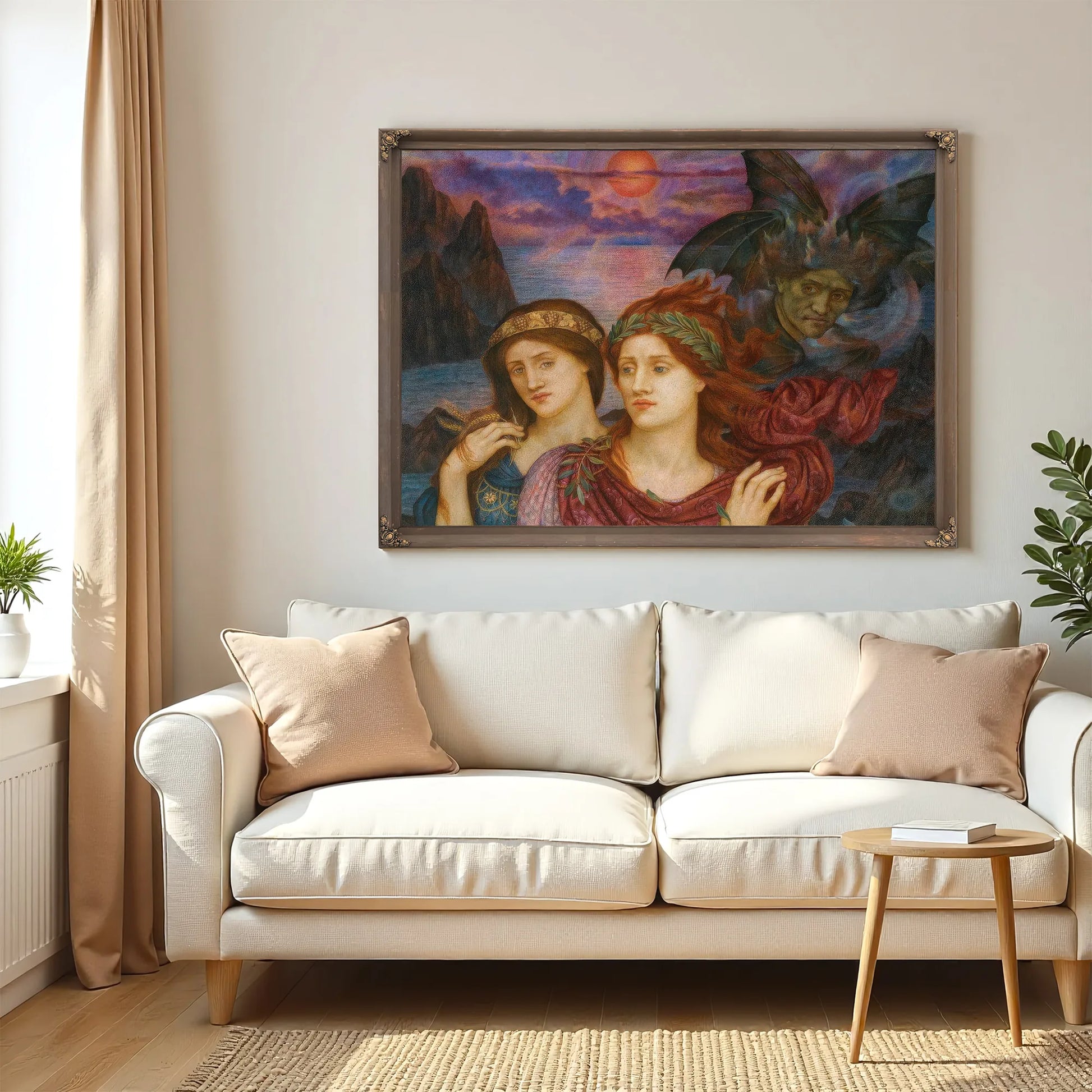 The Vision 1914 By Evelyn De Morgan Fine Art Print