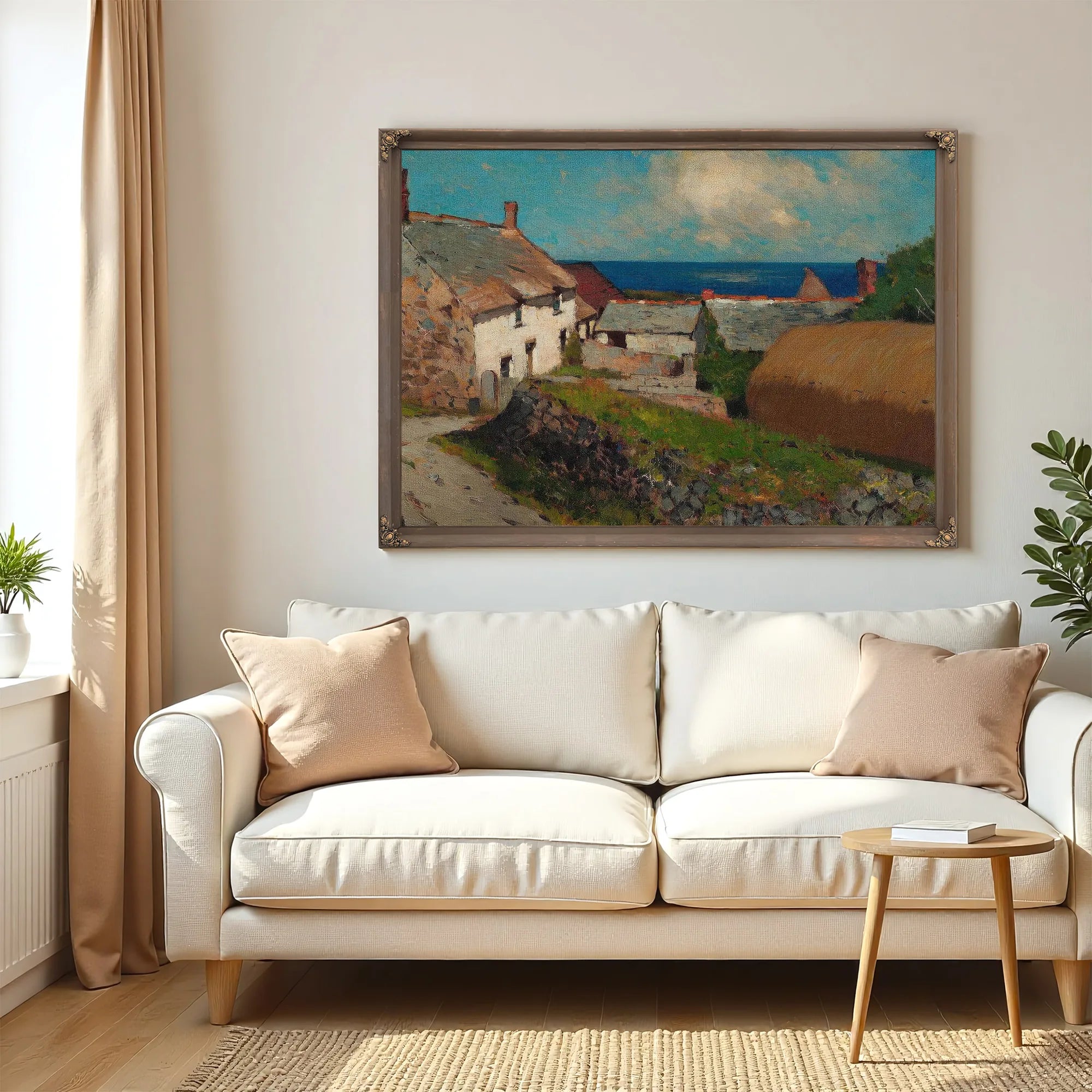 A View To The Sea By William Wendt Fine Art Print