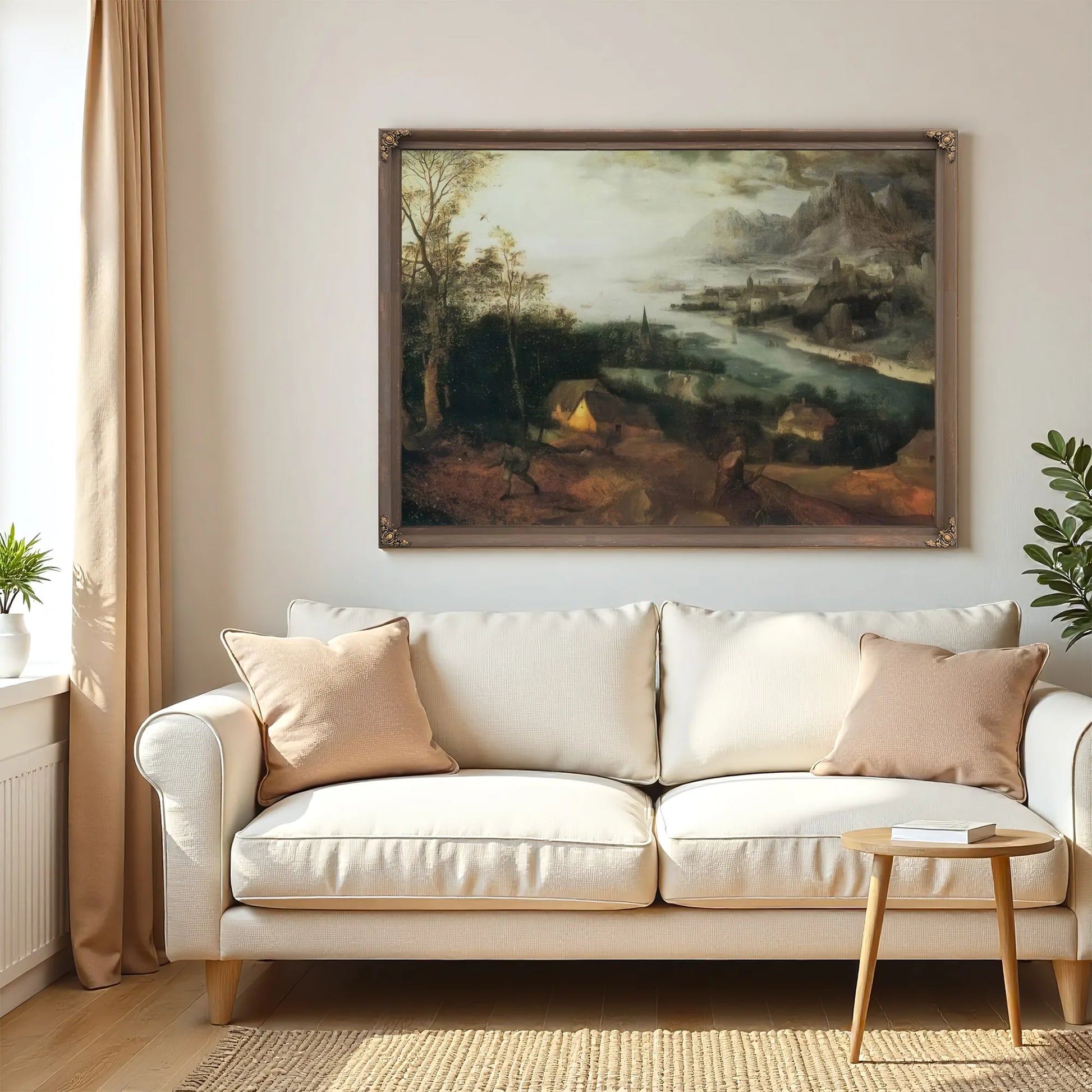 Landscape With The Parable Of The Sower 1557 By Pieter Bruegel Fine Art Print