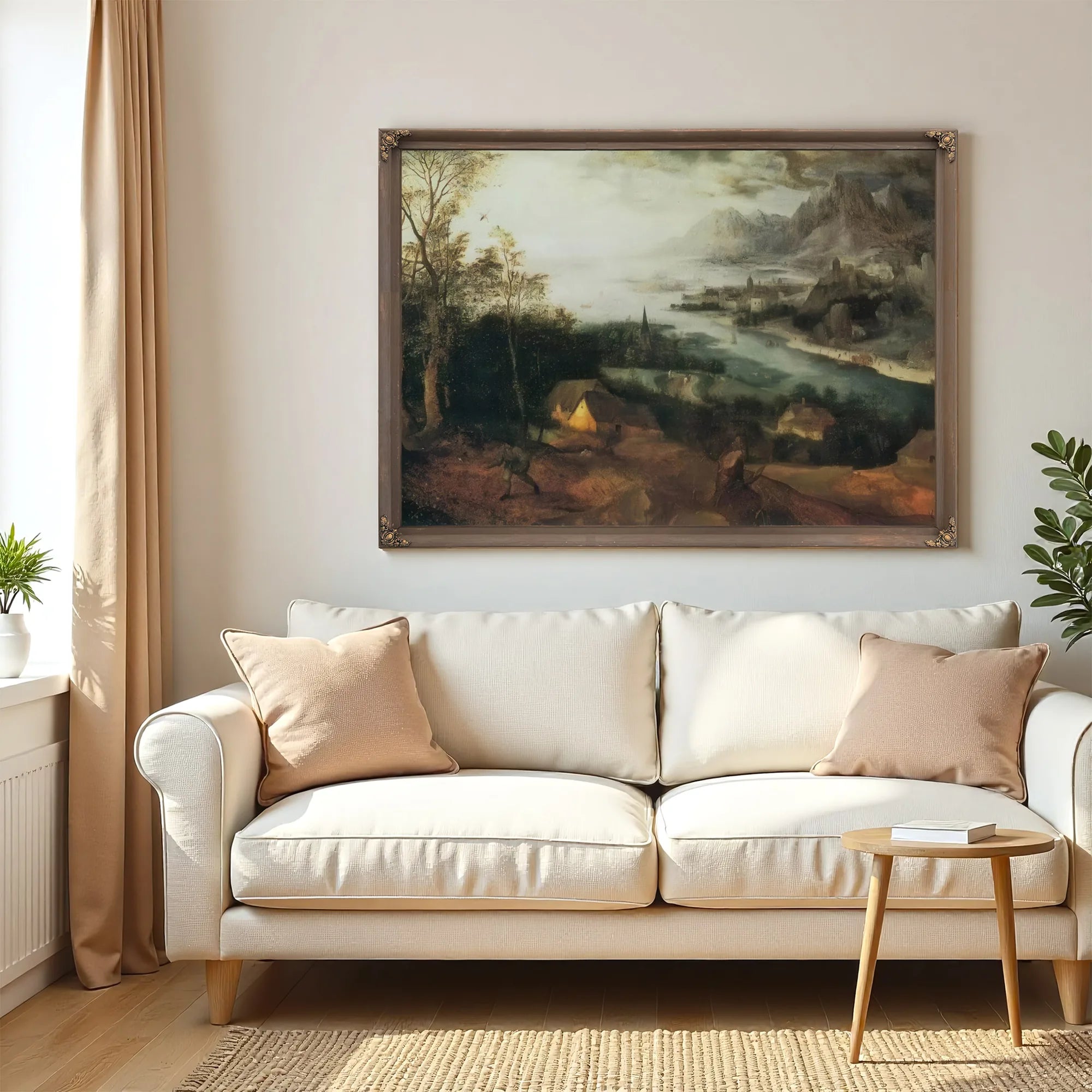 Landscape With The Parable Of The Sower 1557 By Pieter Bruegel Fine Art Print