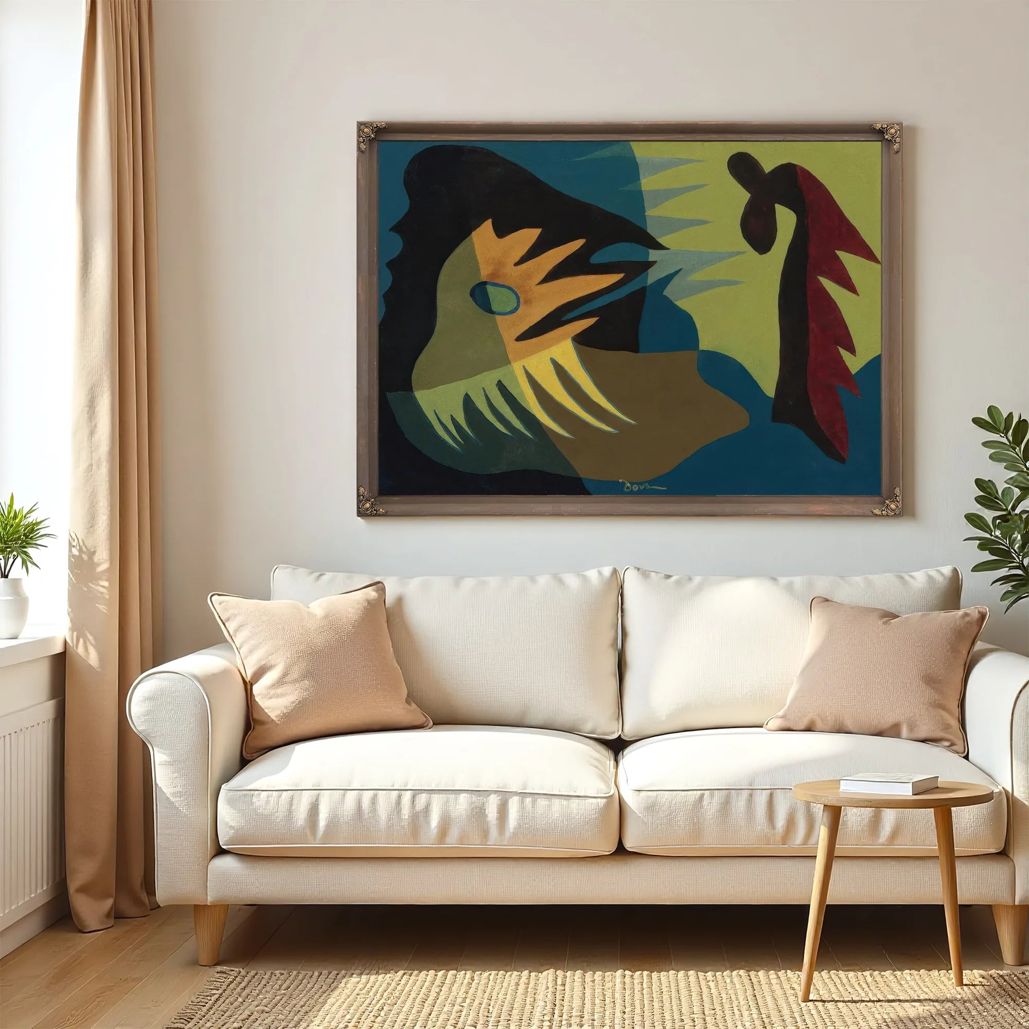 Arrangement By Arthur Dove Fine Art Print