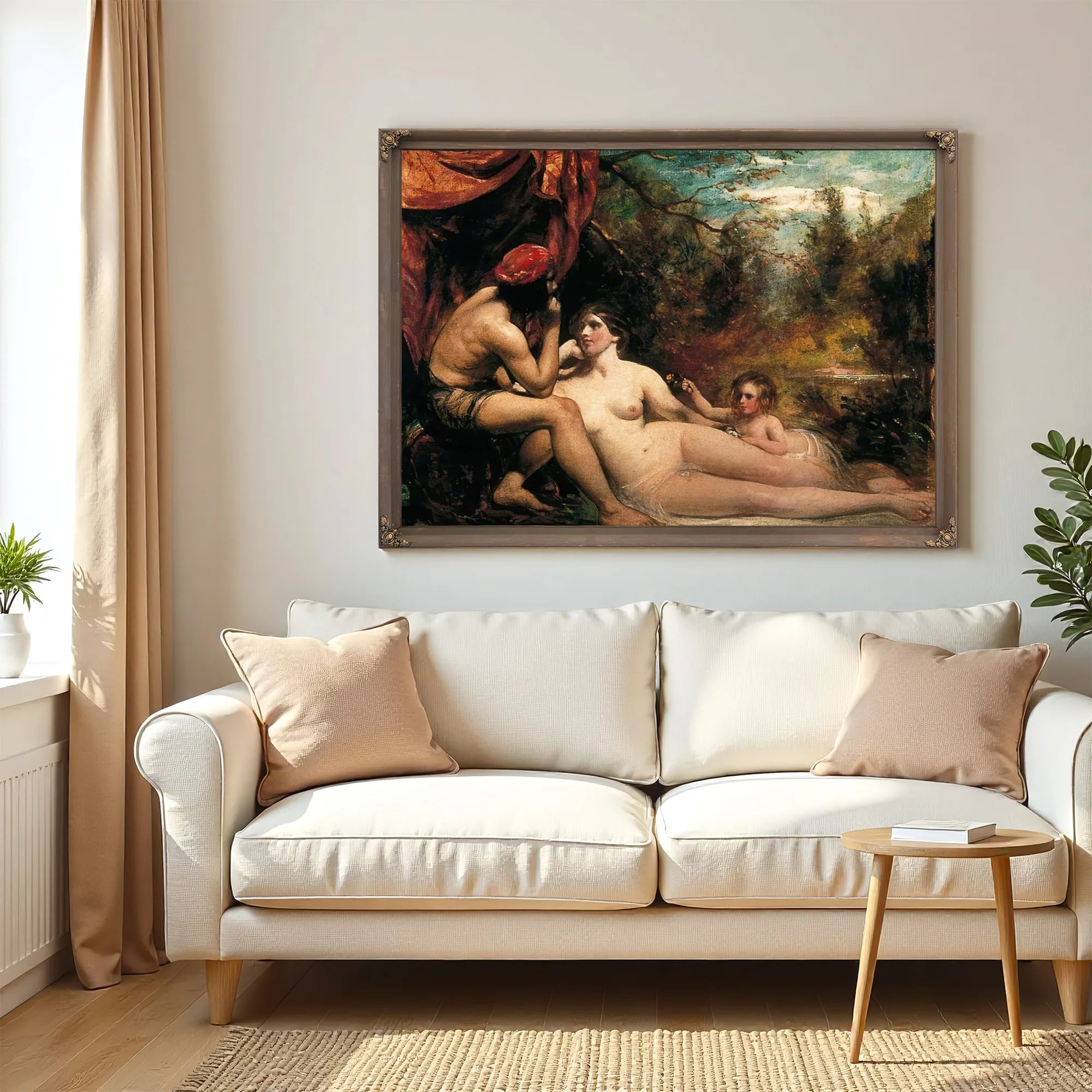 Flowers Of The Forest By William Etty Fine Art Print