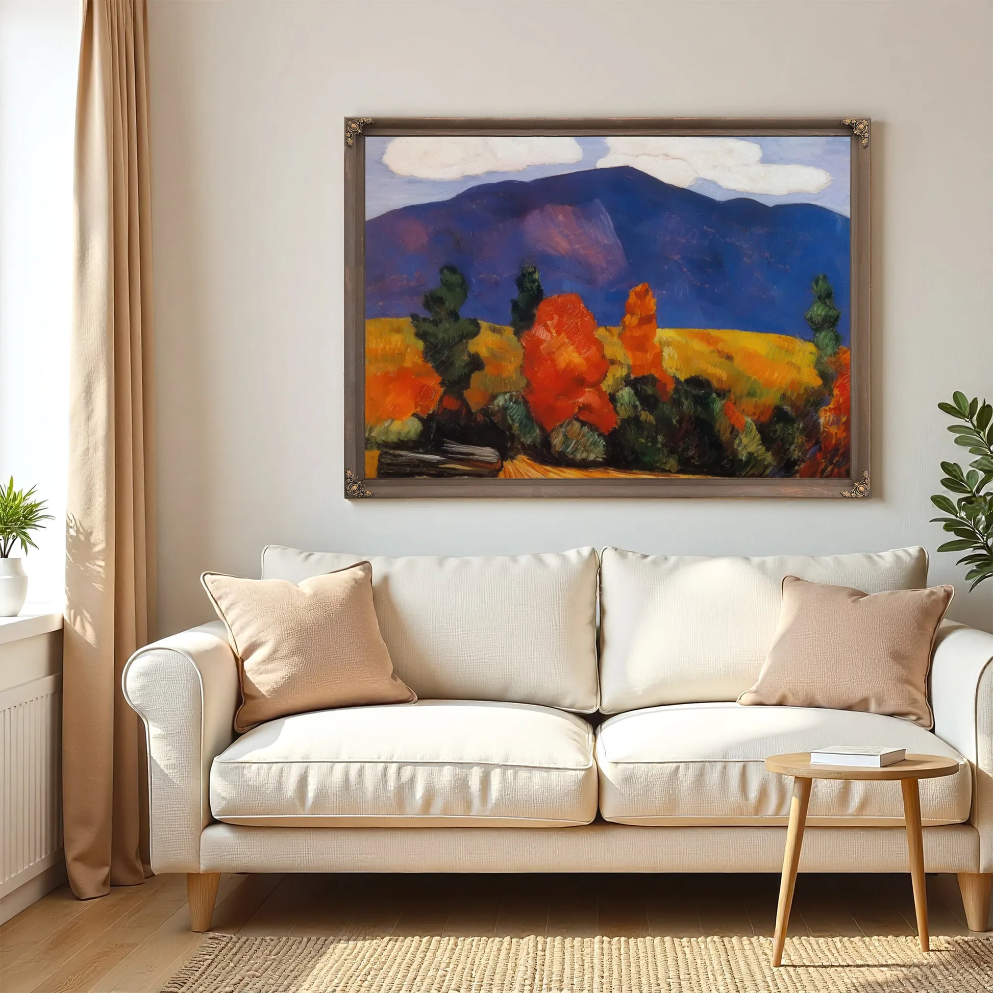 Franconia Notch By Marsden Hartley Fine Art Print