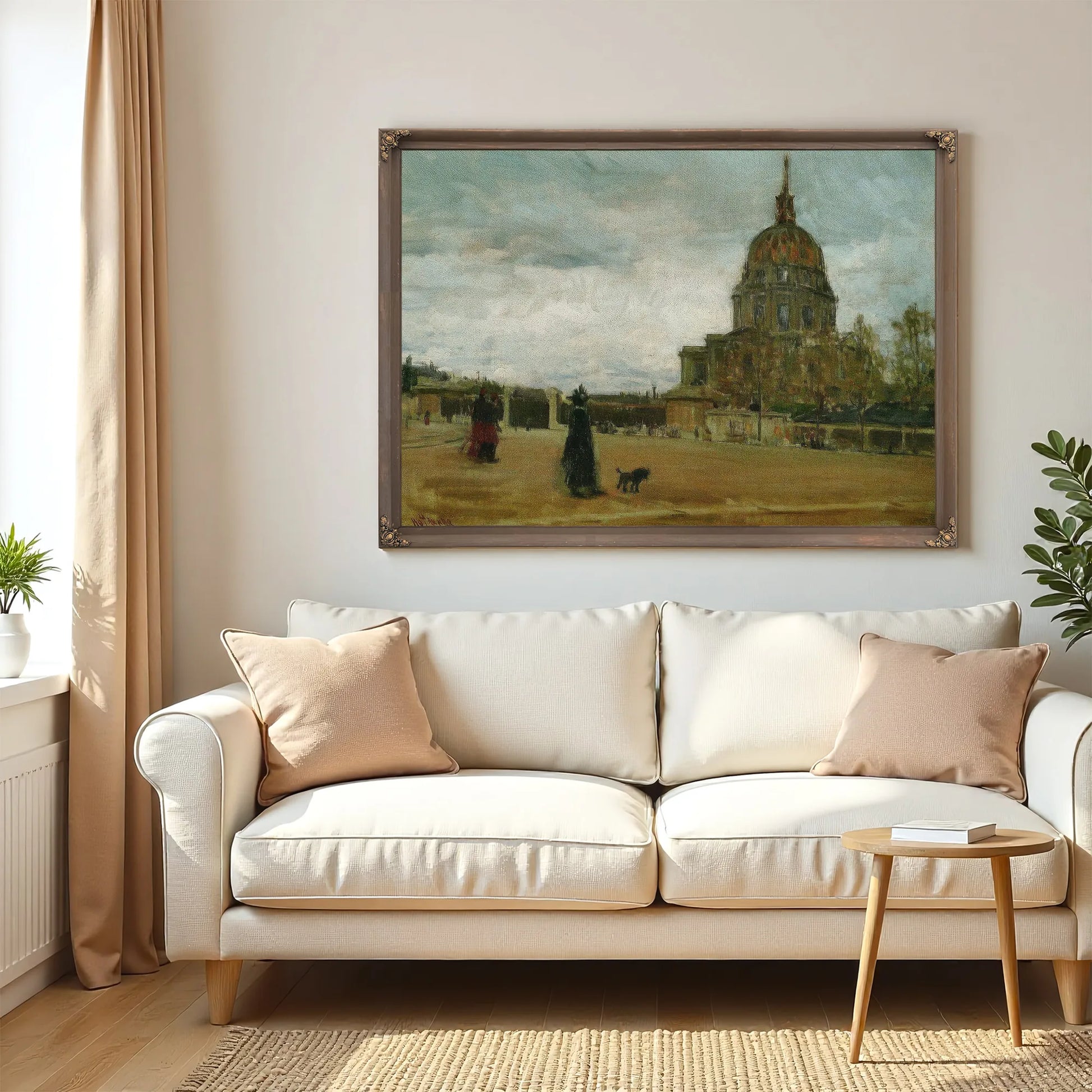 Les Invalides Paris 1896 By Henry Ossawa Tanner Fine Art Print