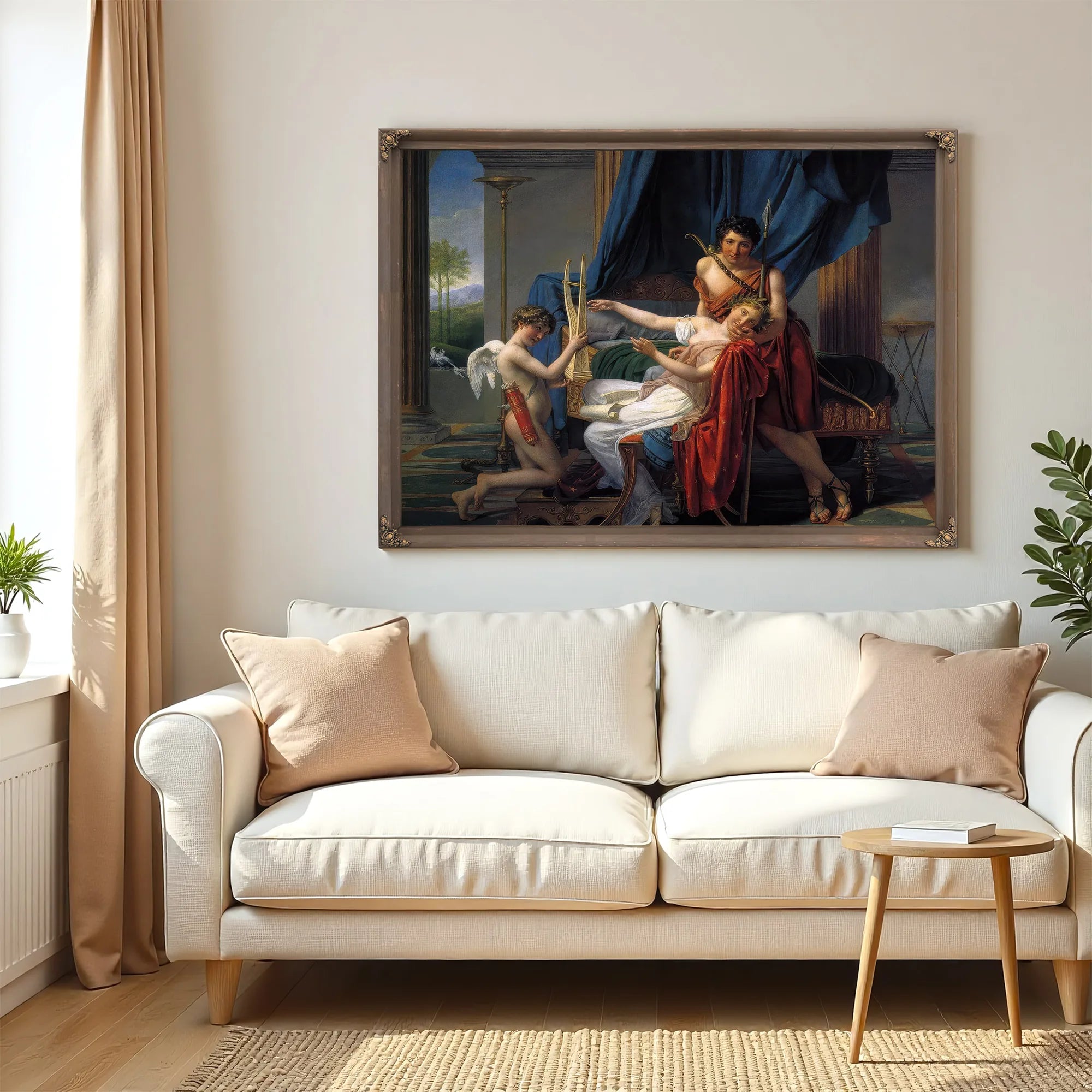 David By Jacques Louis David Fine Art Print