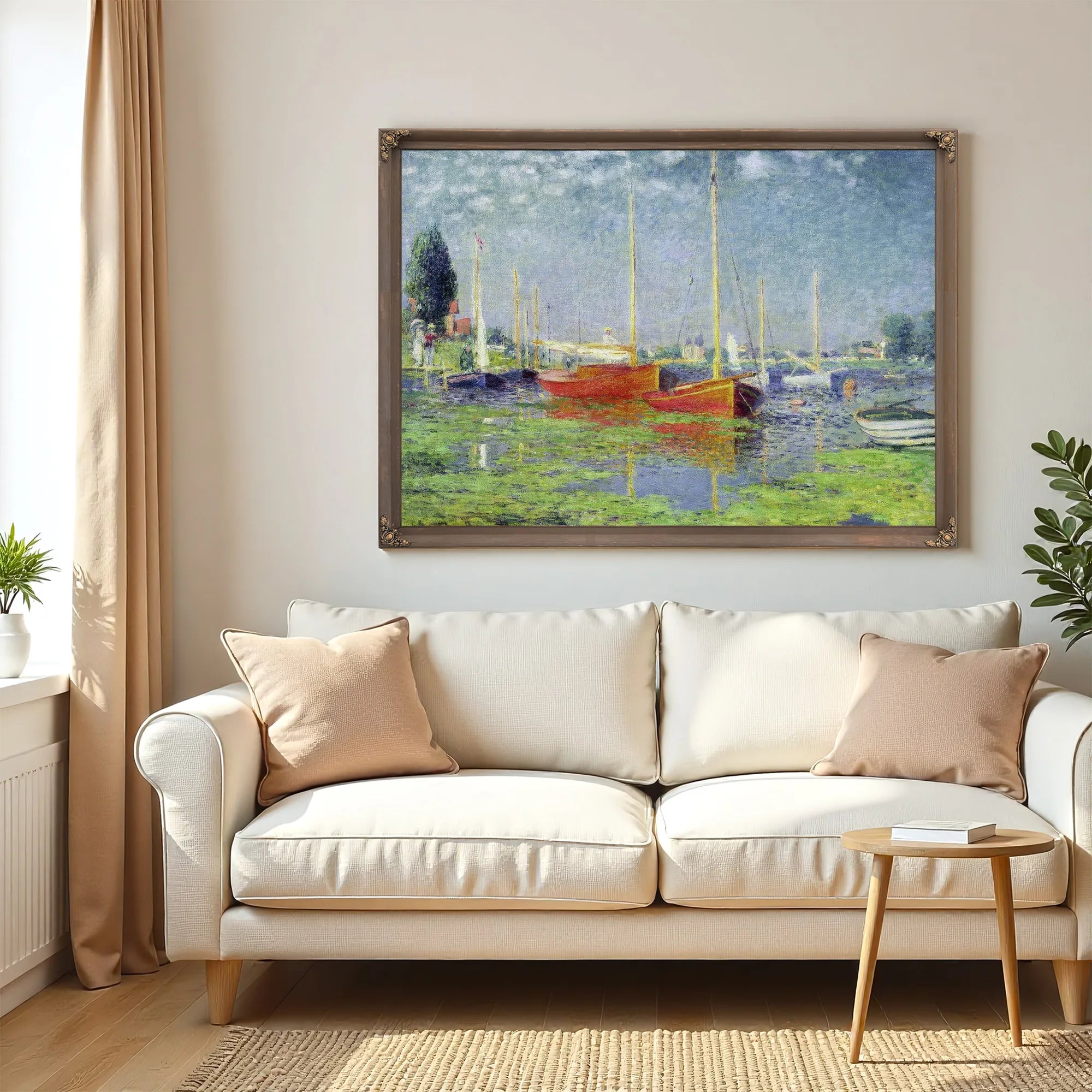 Argenteuil 1 By Claude Monet Fine Art Print