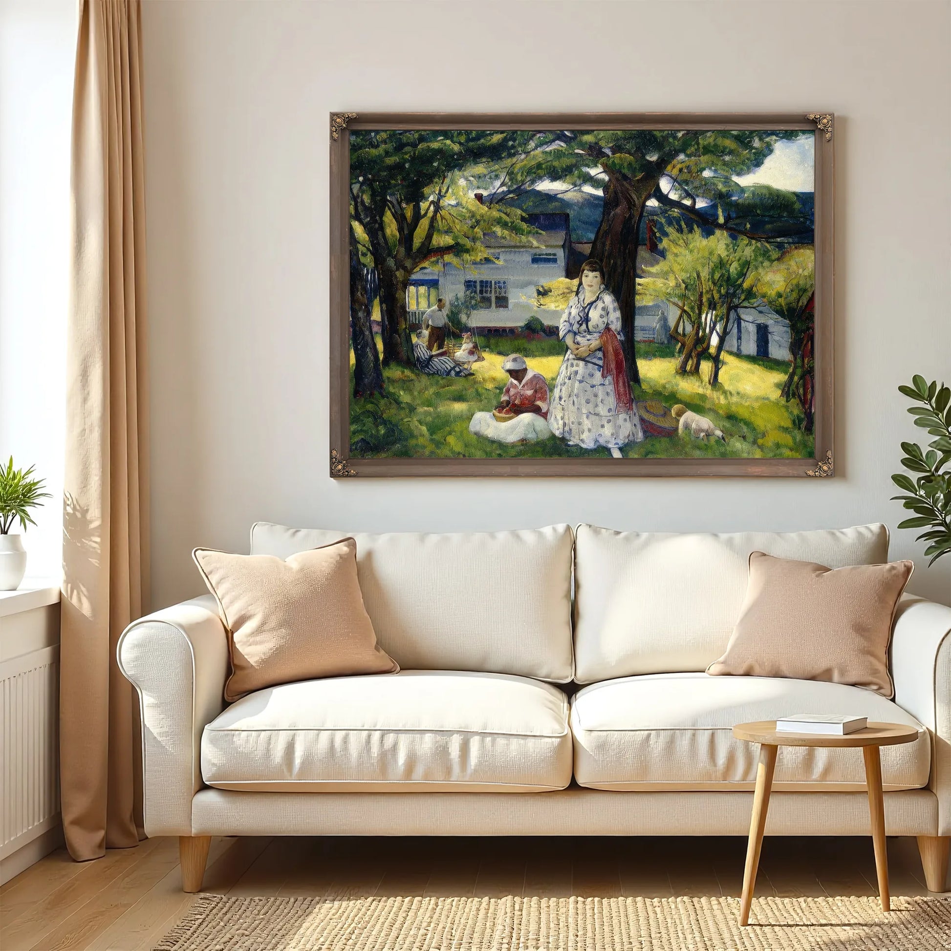 In The Country By Leon Kroll Fine Art Print