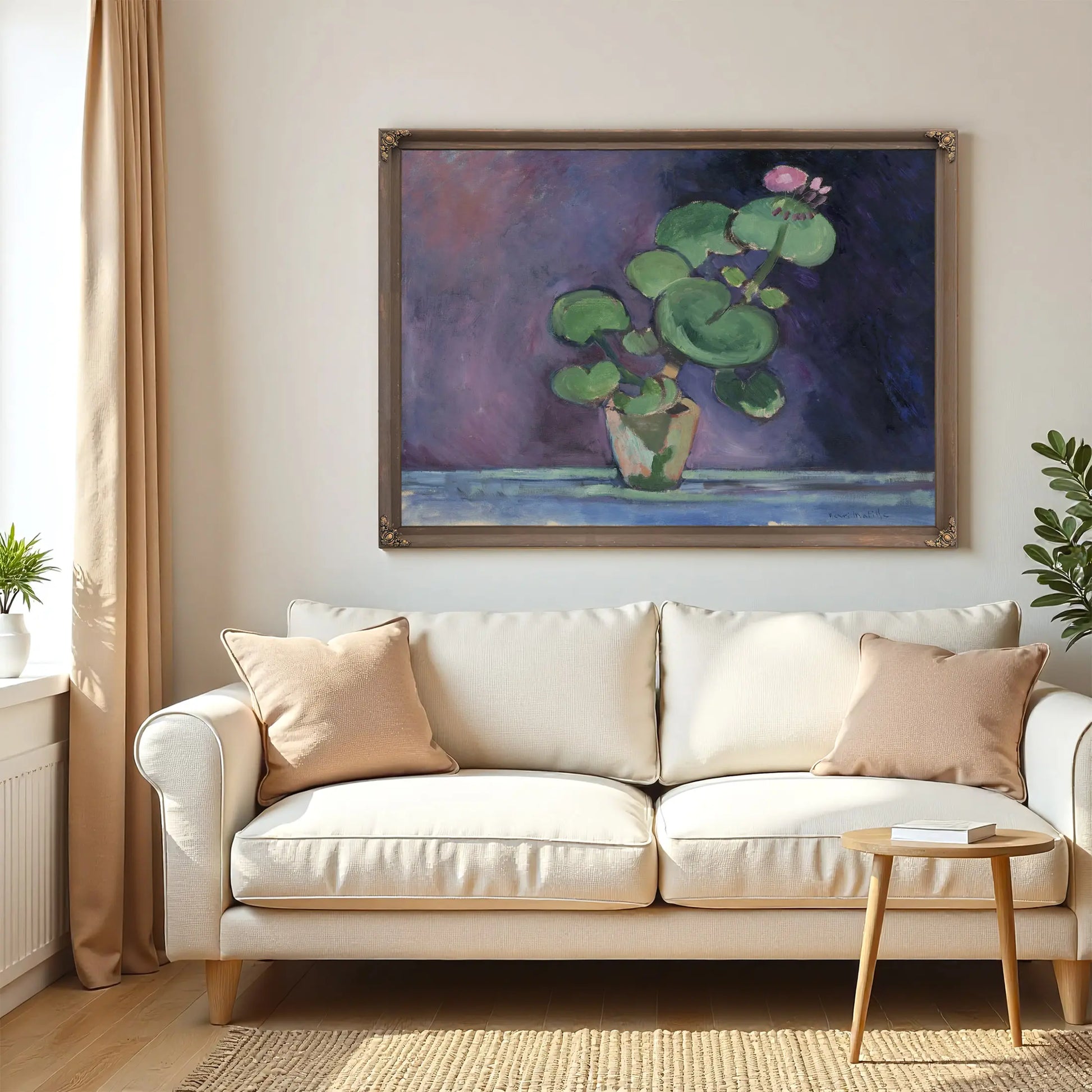 Pot Of Geraniums by Henri Matisse