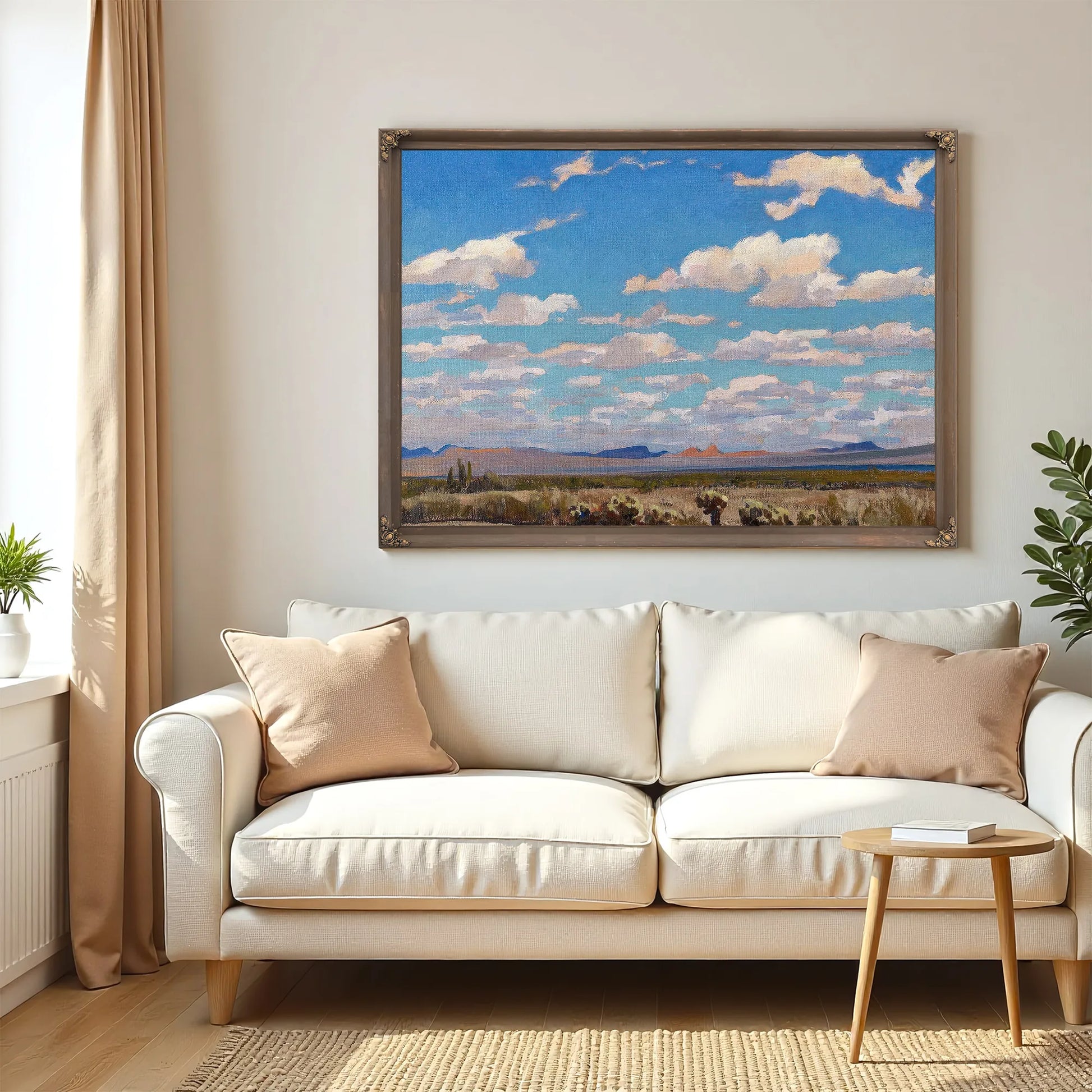 Clouds Of A Summer Afternoon By Maynard Dixon Fine Art Print