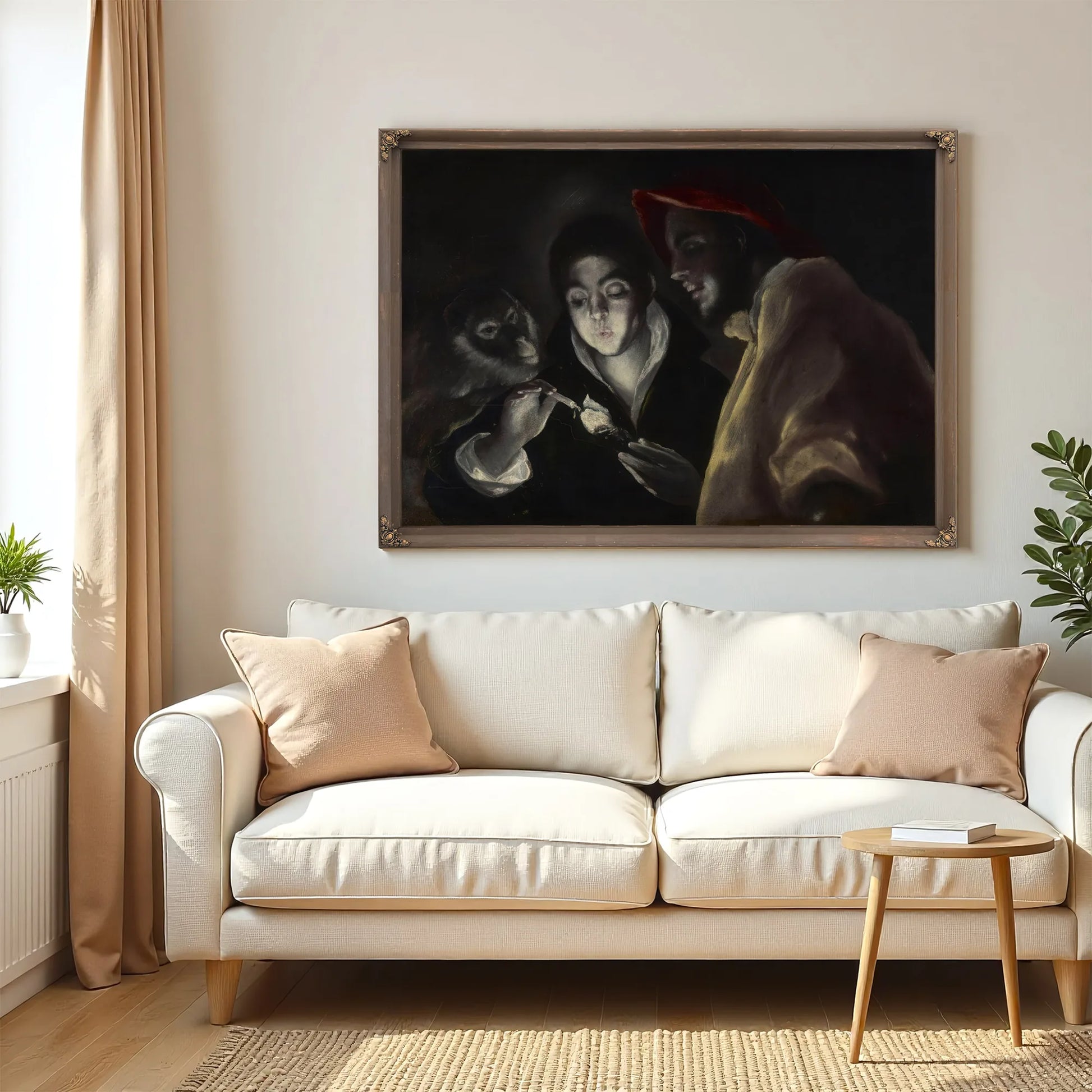 An Allegory [Fabula] By El Greco Fine Art Print